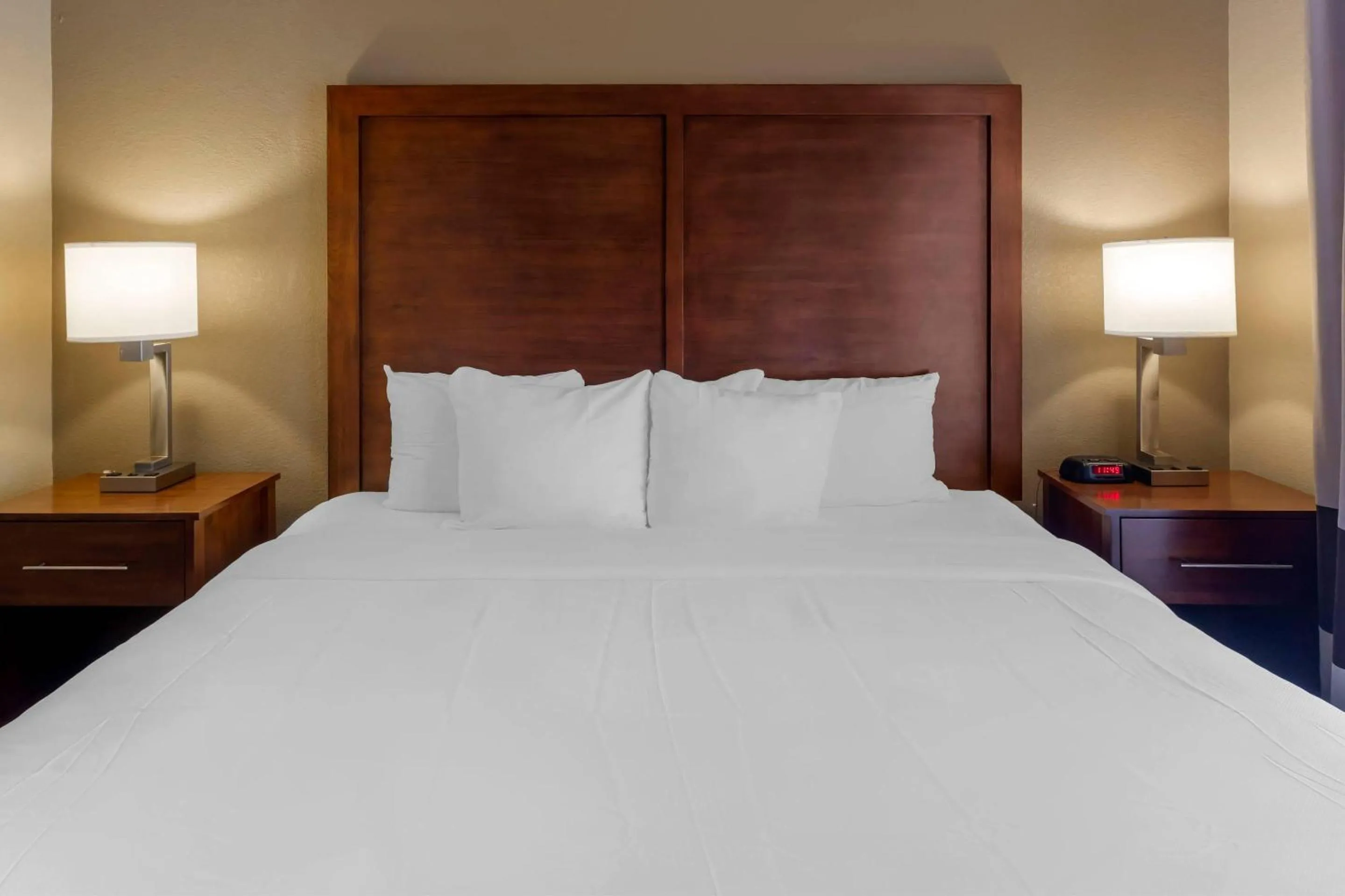 Bedroom, Bed in Comfort Inn & Suites Peachtree Corners - Norcross