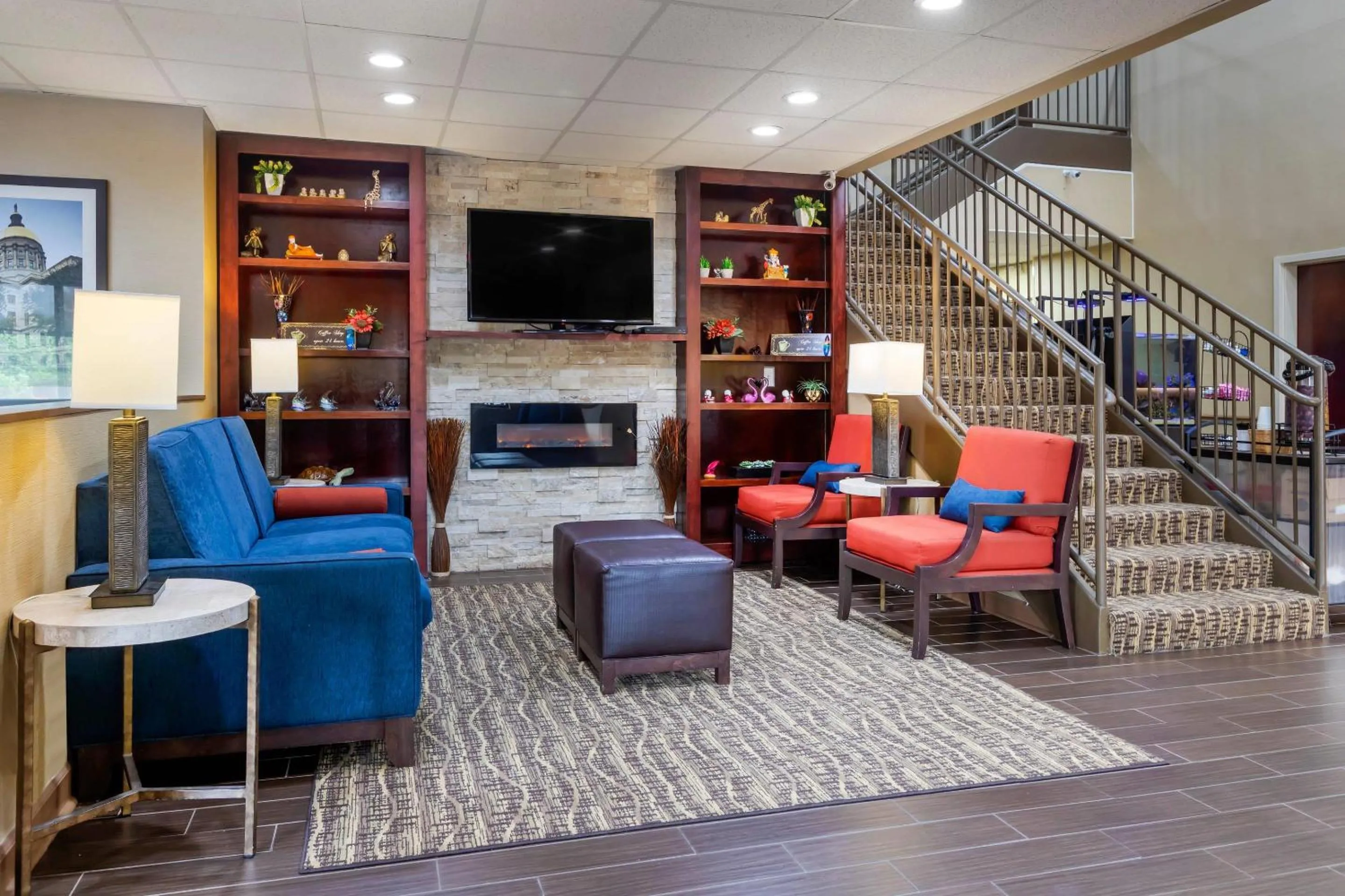 Lobby or reception in Comfort Inn & Suites Peachtree Corners - Norcross