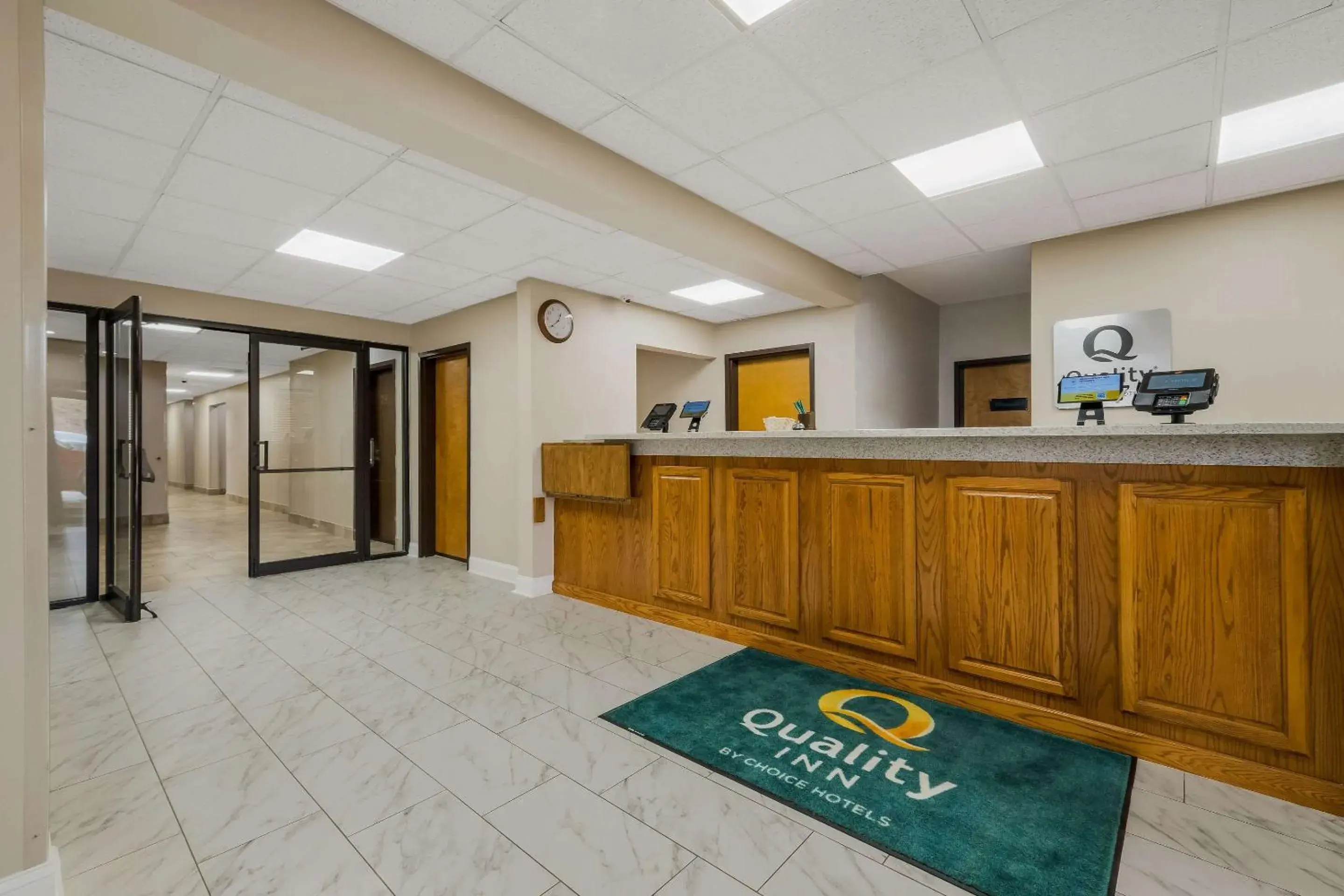 Lobby or reception in Quality Inn Jefferson at I-85 Lobby or reception in Quality Inn Jefferson at I-85