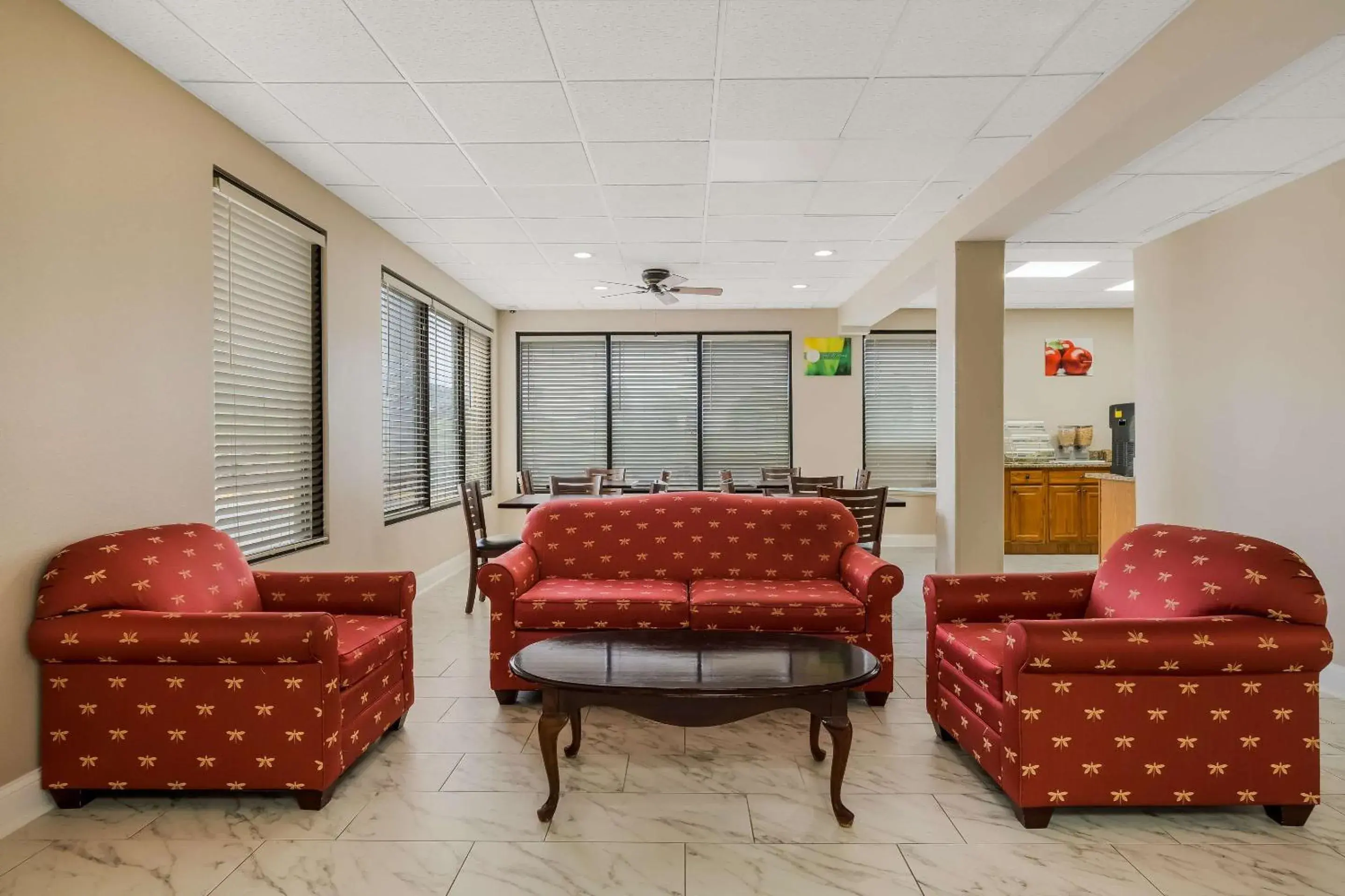 Lobby or reception in Quality Inn Jefferson at I-85 Lobby or reception in Quality Inn Jefferson at I-85