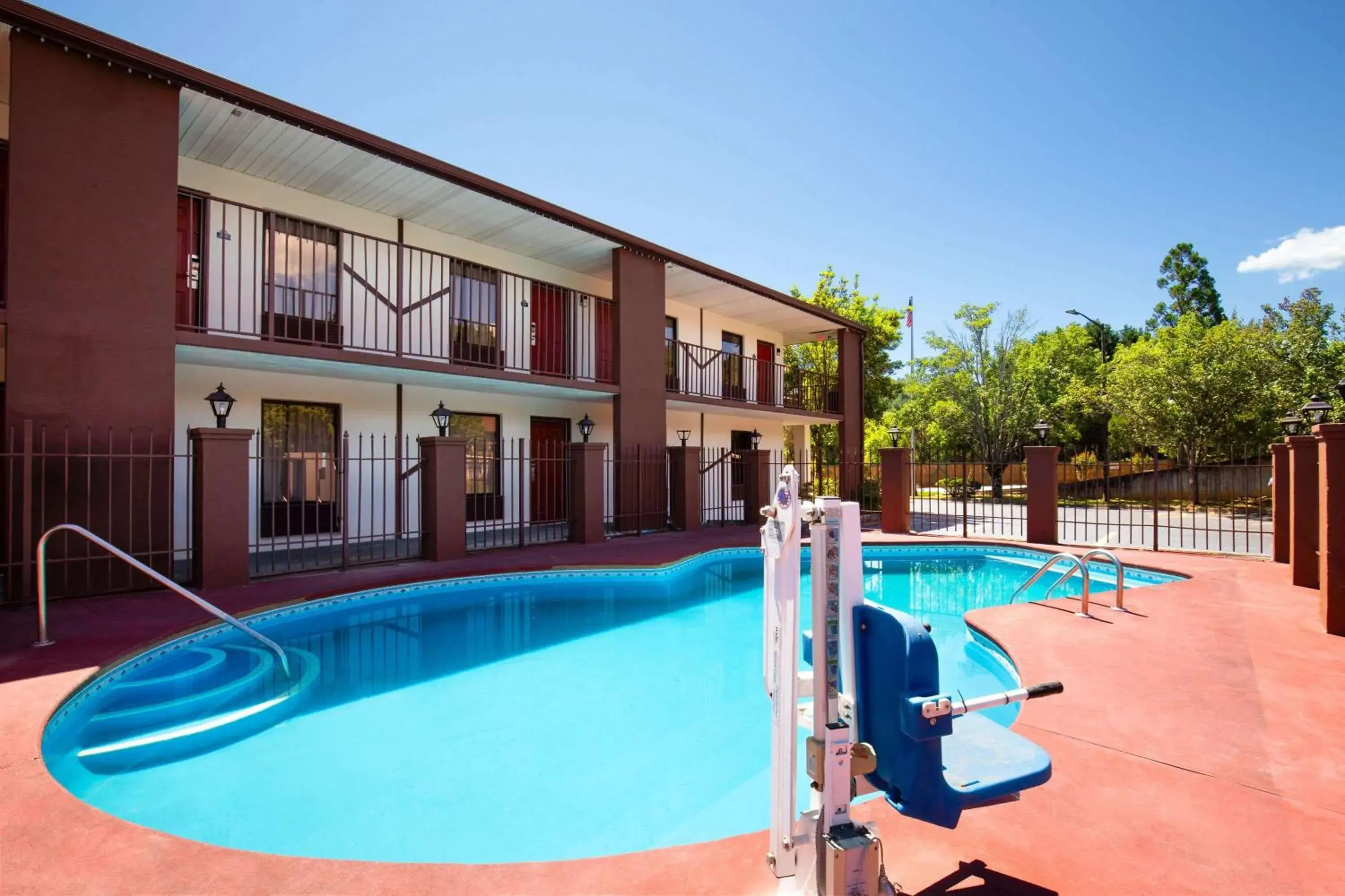 Swimming pool in Days Inn by Wyndham Helen Swimming pool in Days Inn by Wyndham Helen