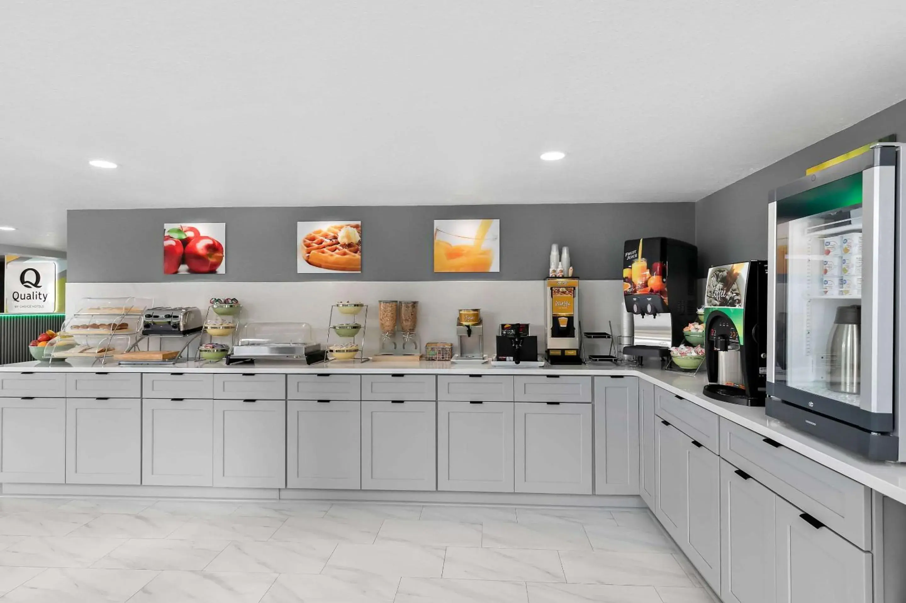 Breakfast in Quality Inn Commerce at I-85 Breakfast in Quality Inn Commerce at I-85