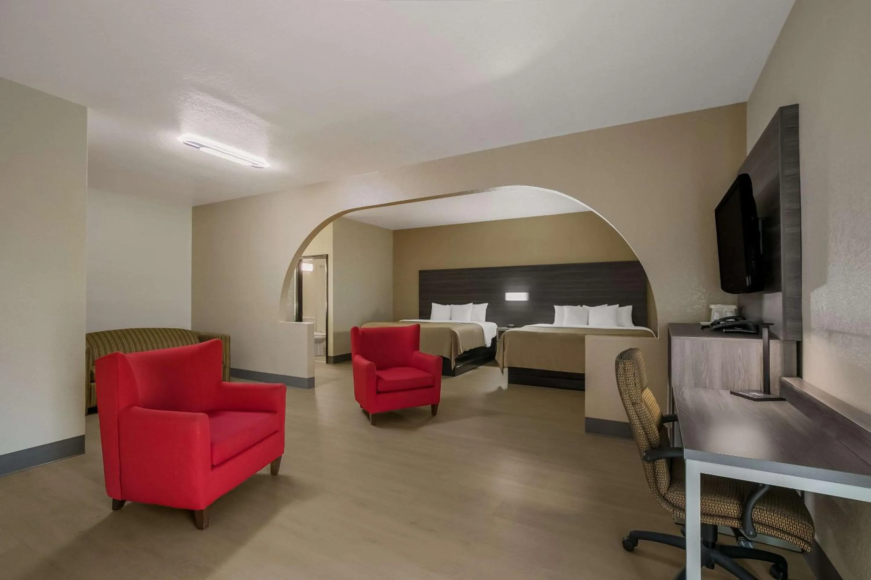 Bedroom in Quality Inn Commerce at I-85