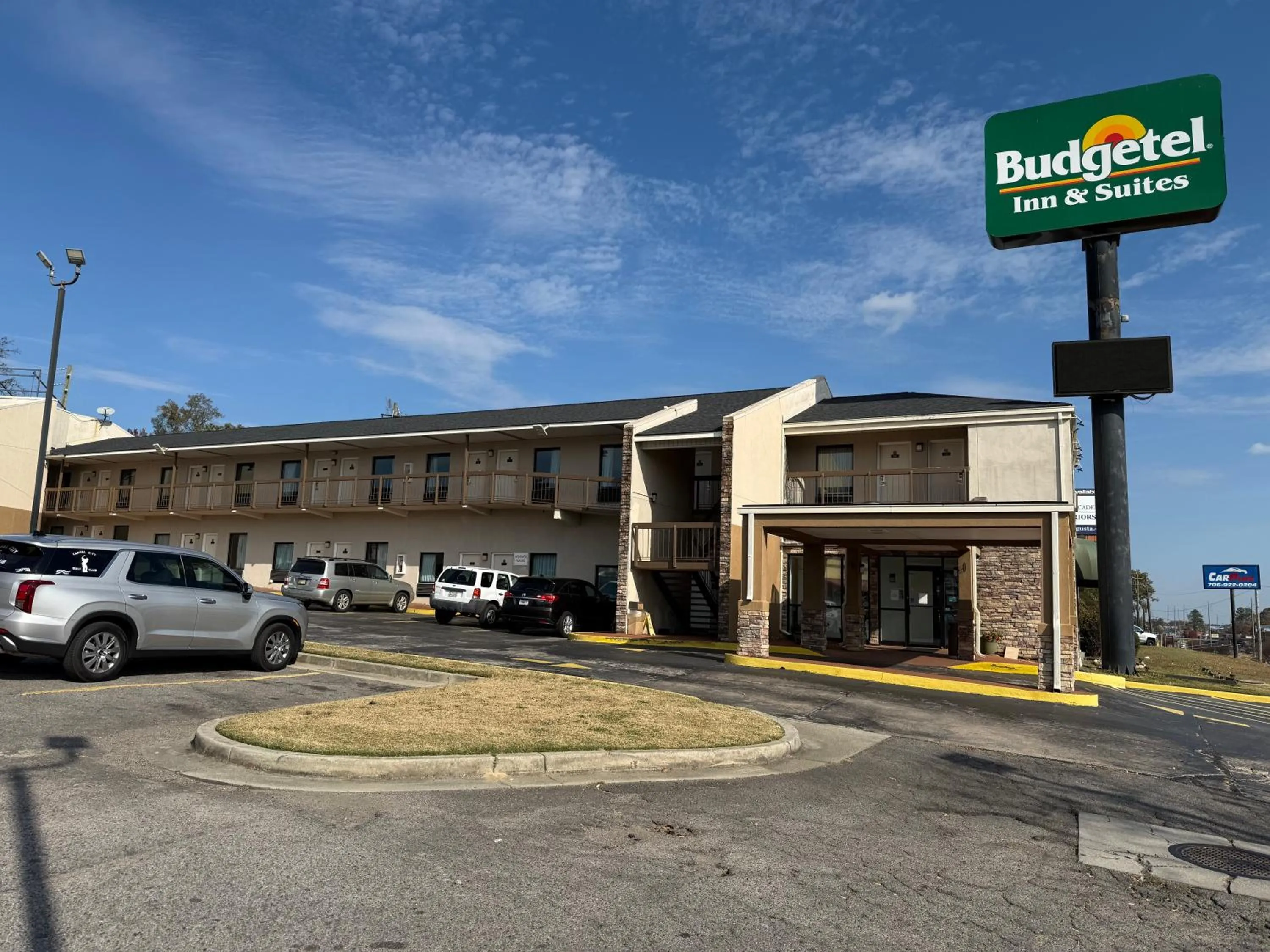 Property building in Budgetel Inn and Suites- FORT GORDON