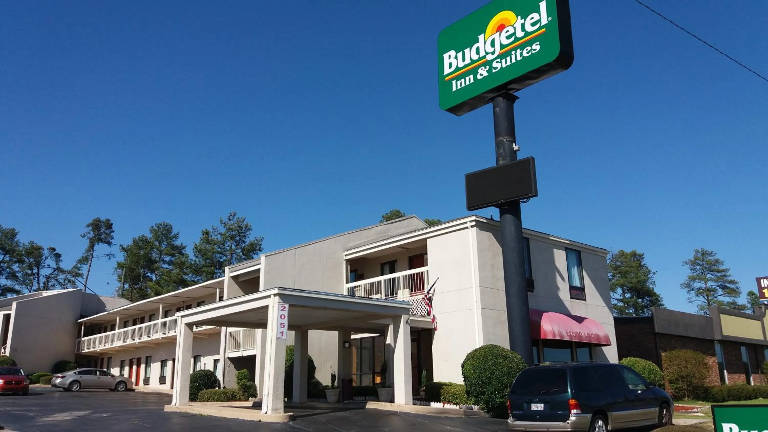 Property building in Budgetel Inn and Suites- FORT GORDON