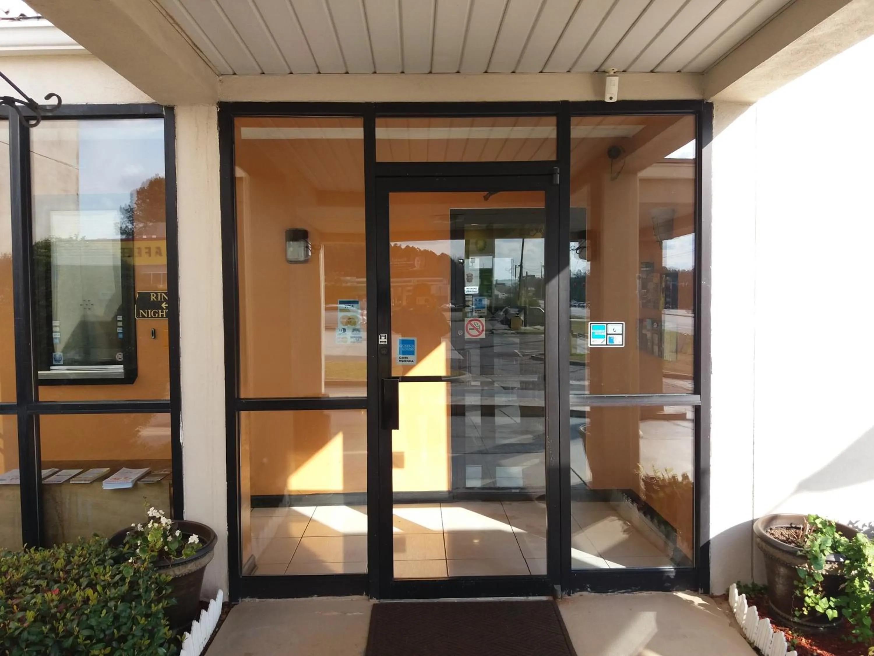 Facade/entrance in Budgetel Inn and Suites- FORT GORDON