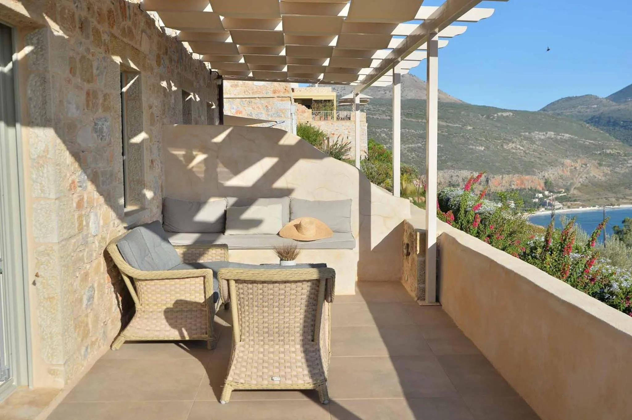 Balcony/Terrace in Akrolithi Boutique Hotel & Suites