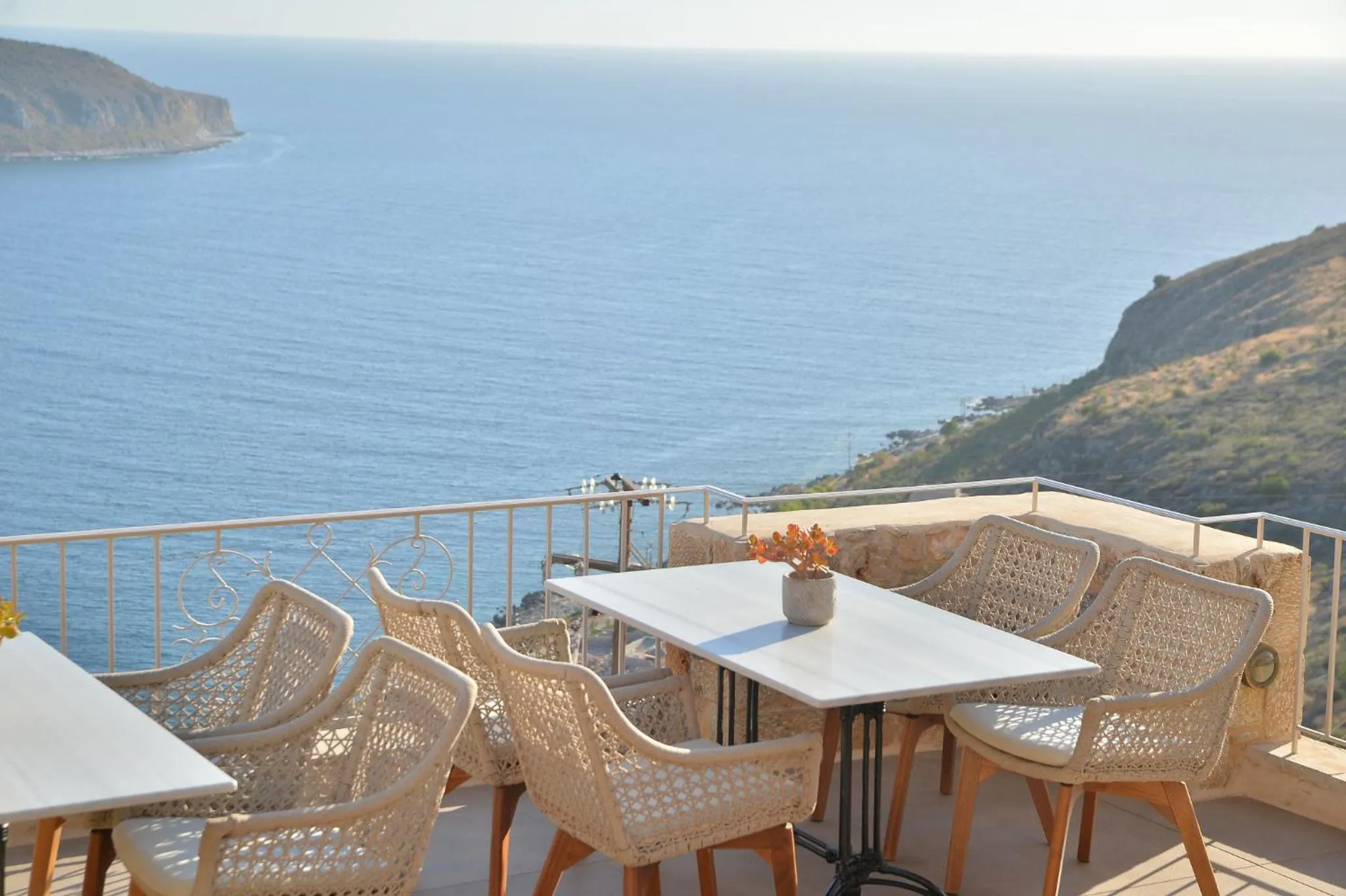 Patio in Akrolithi Boutique Hotel & Suites