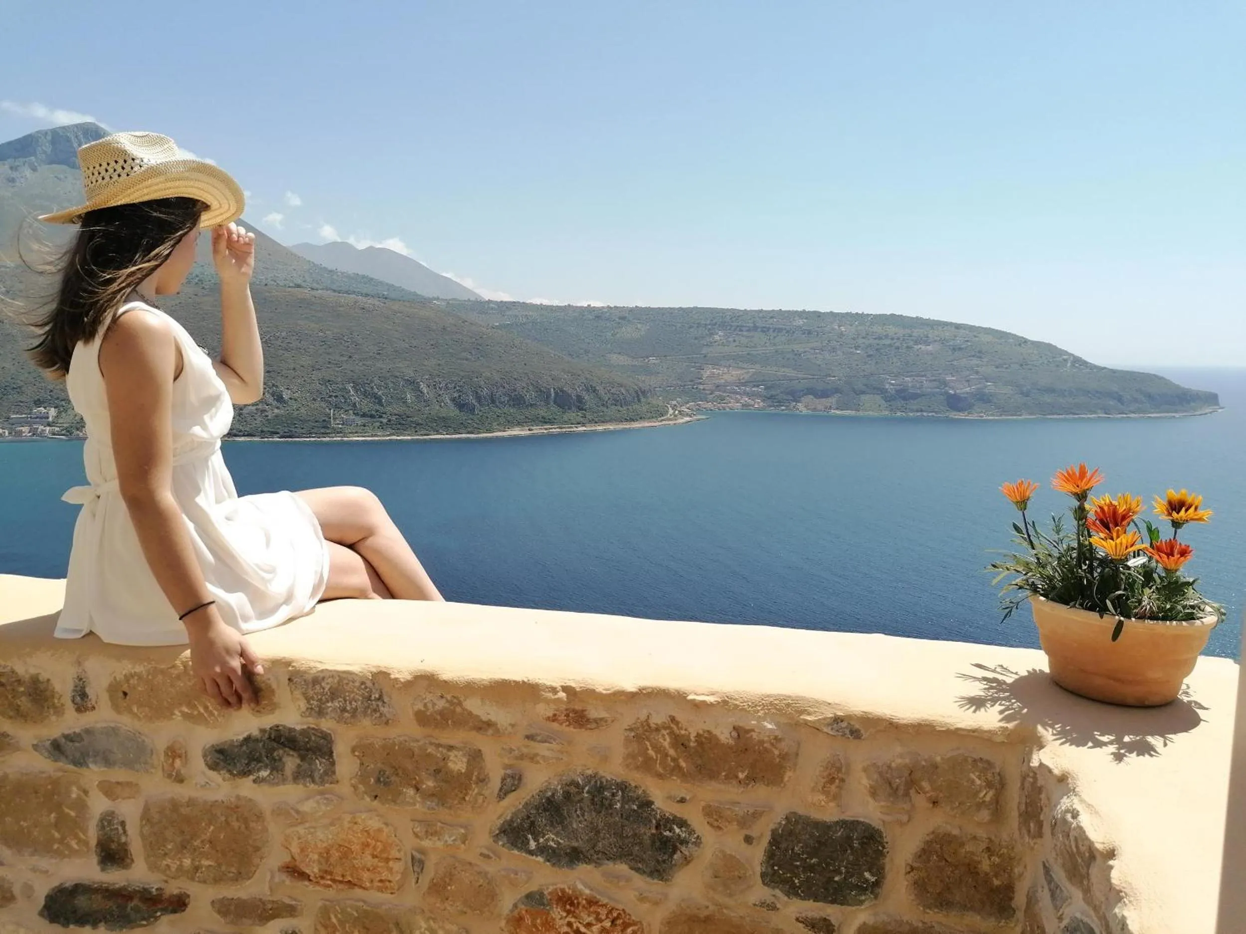 Balcony/Terrace in Akrolithi Boutique Hotel & Suites