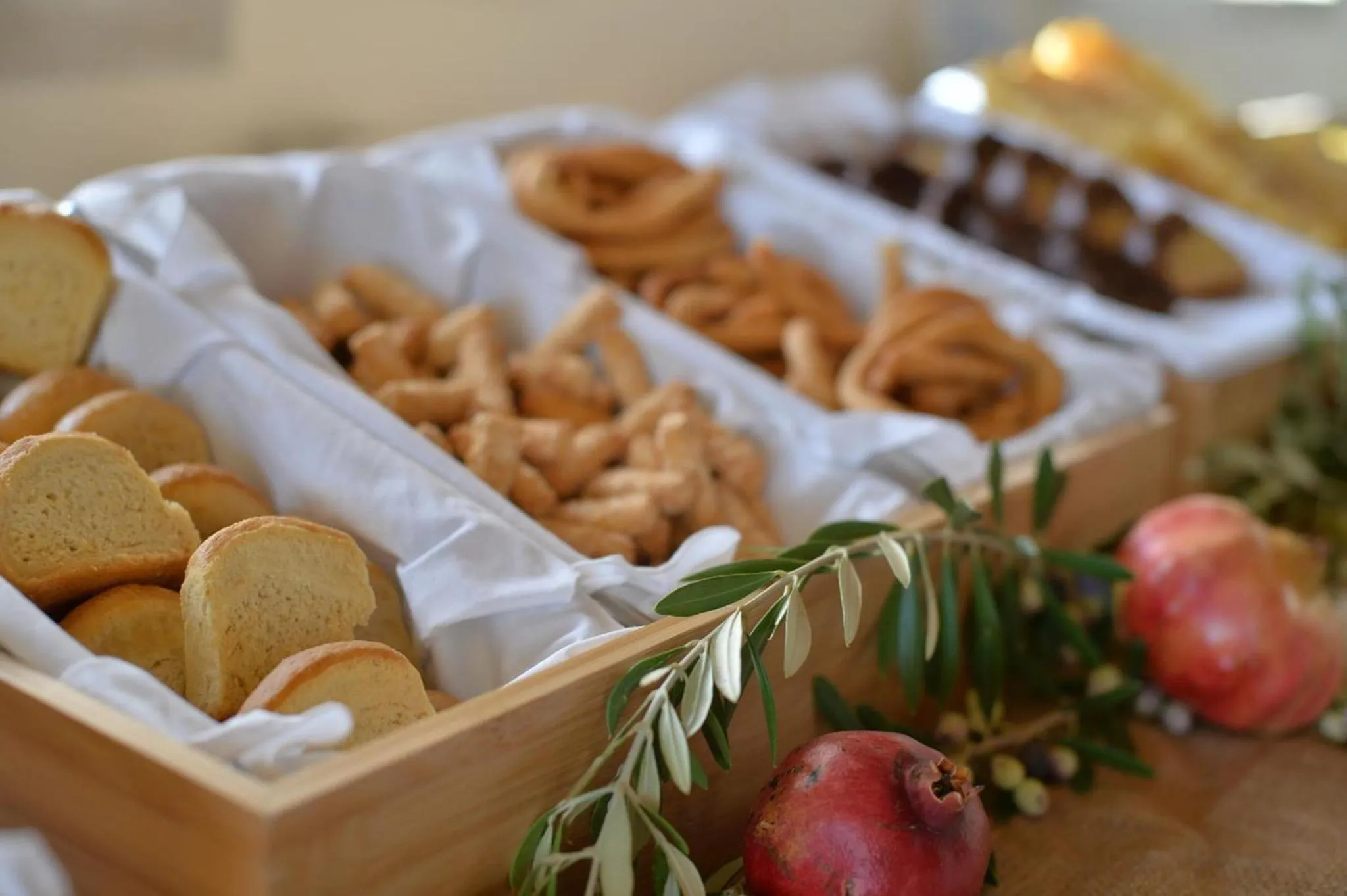 Buffet breakfast in Akrolithi Boutique Hotel & Suites