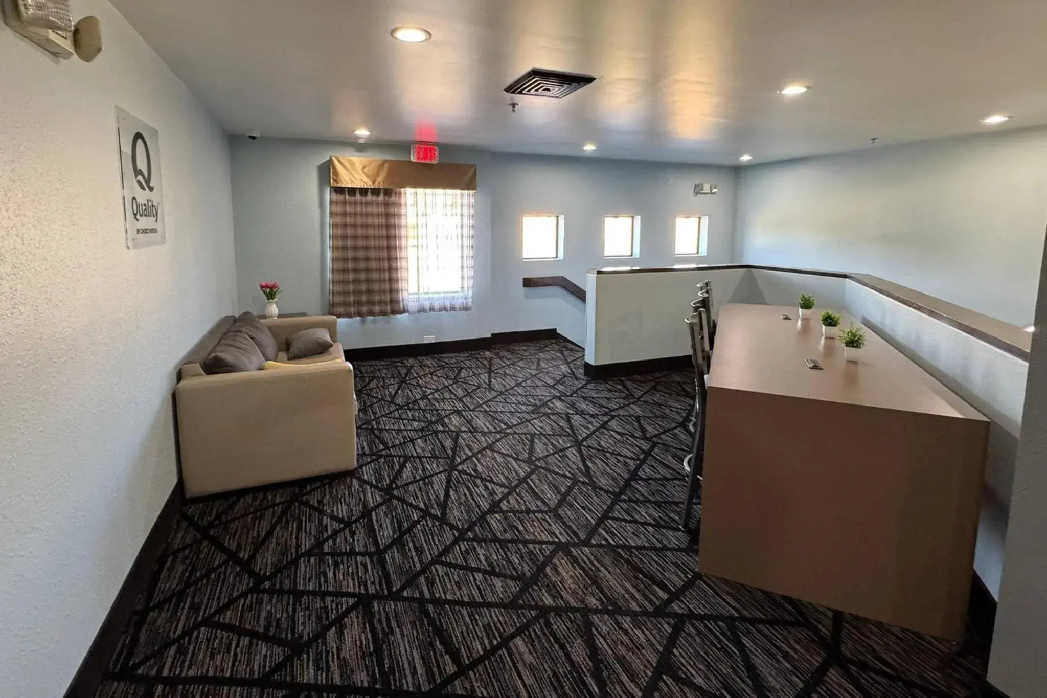 Lobby or reception in Quality Inn Lobby or reception in Quality Inn