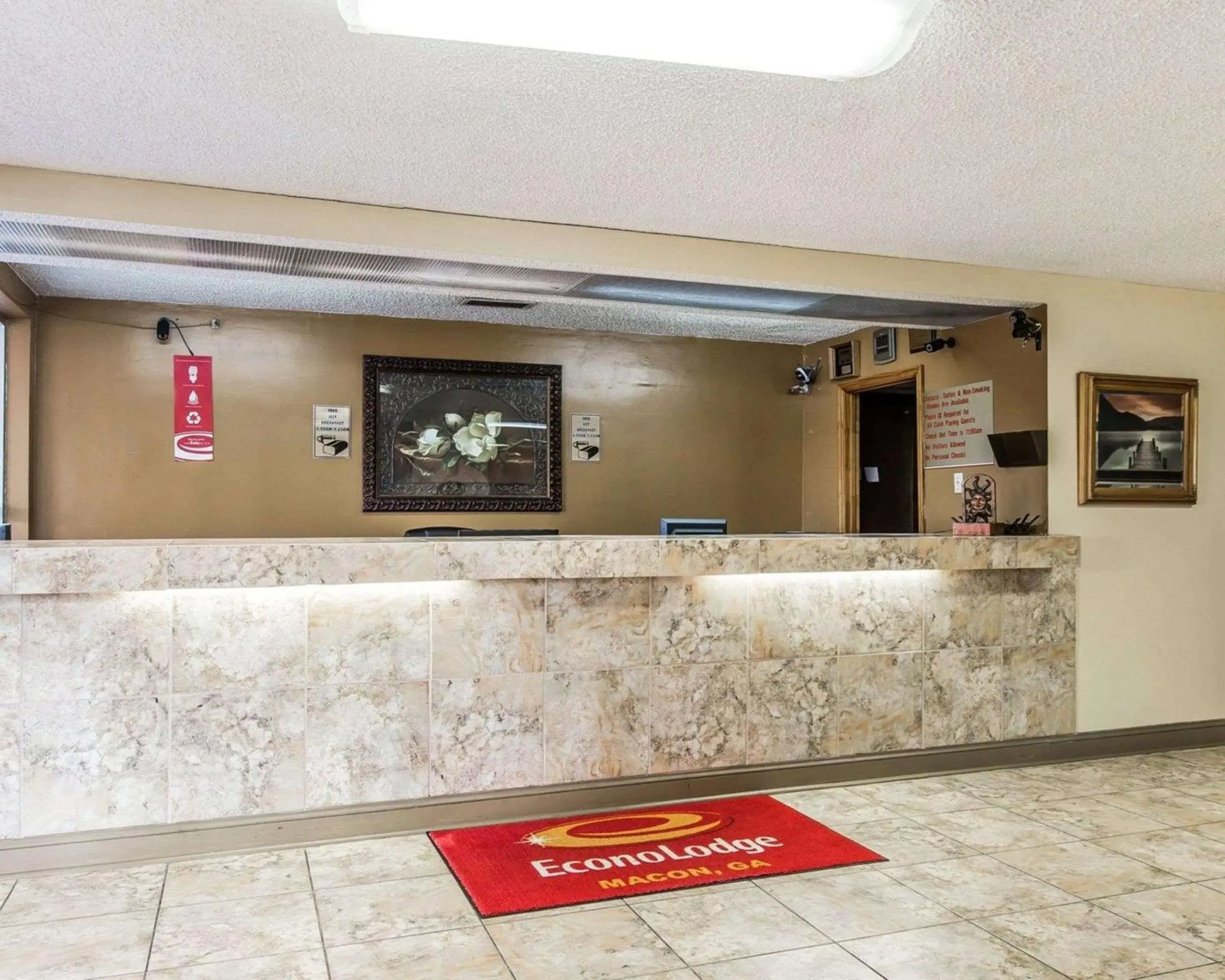 Lobby or reception, Lobby/Reception in Econo Lodge Macon