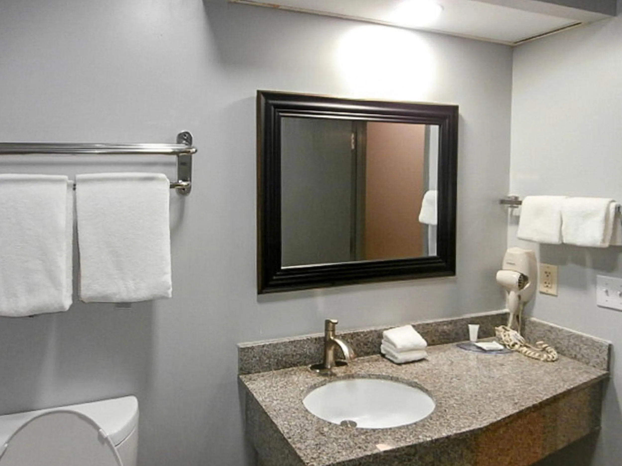 Toilet in Clarion Pointe Hinesville near Fort Stewart