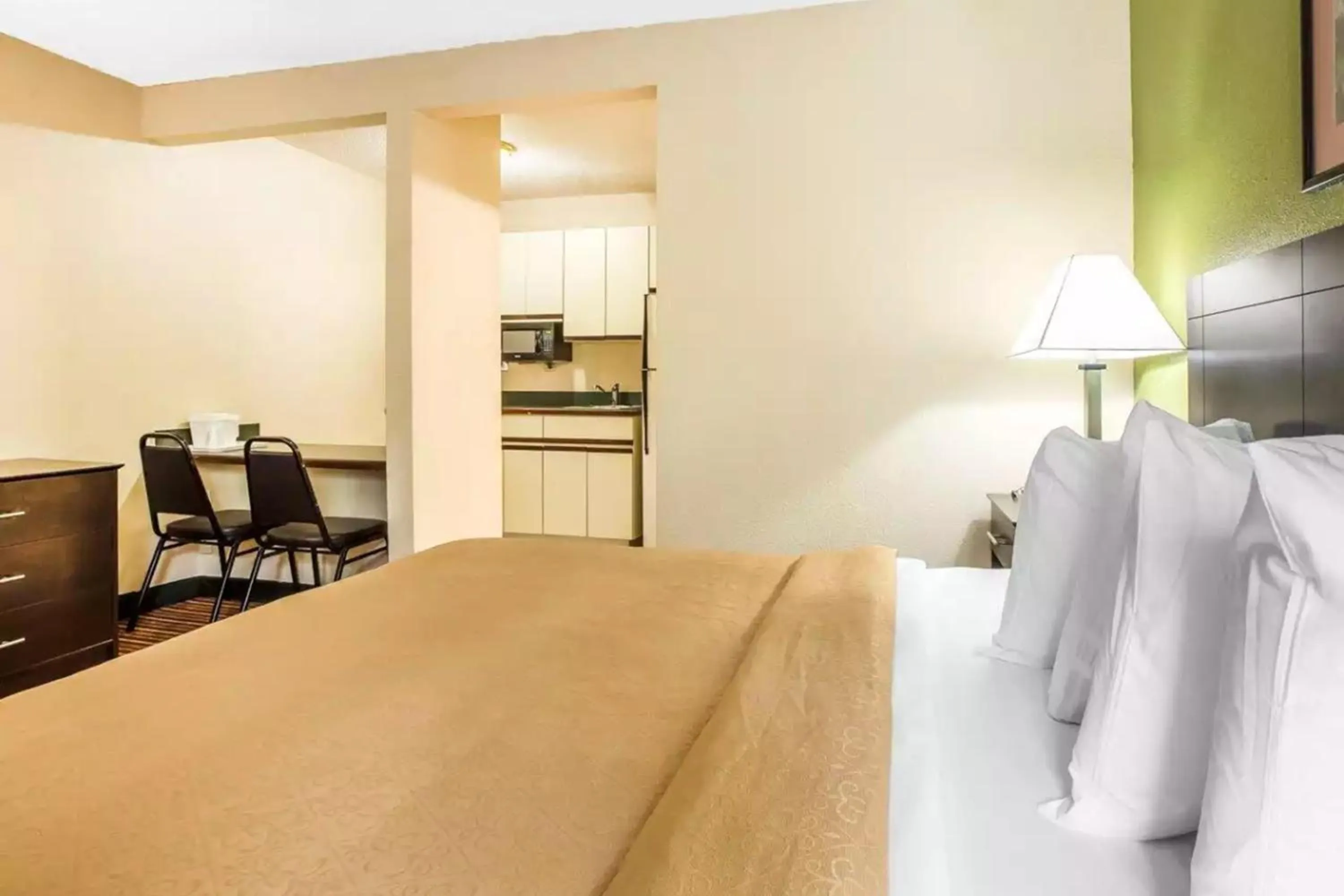 Bed in Suburban Studios