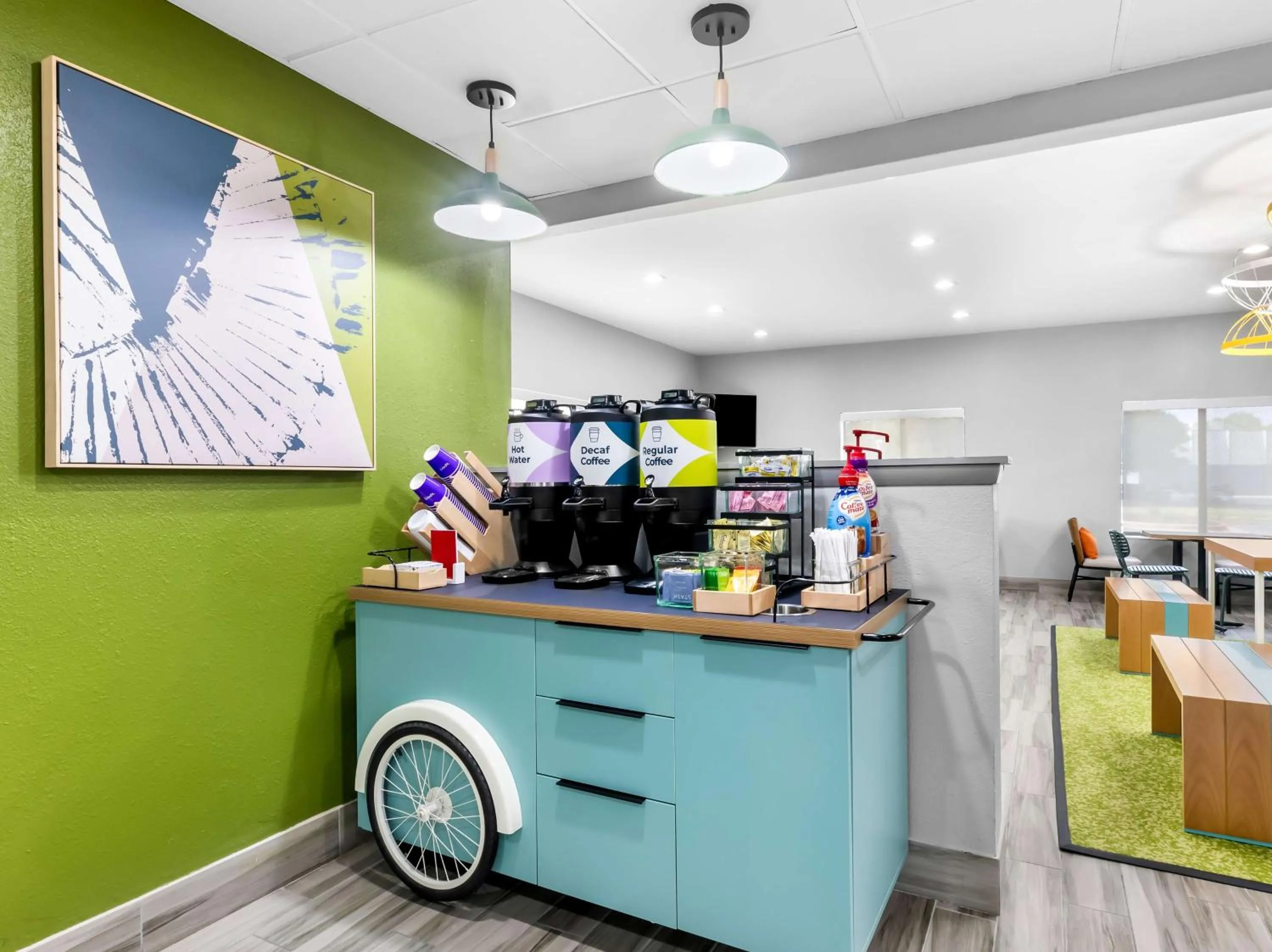 Dining area in Spark by Hilton Augusta