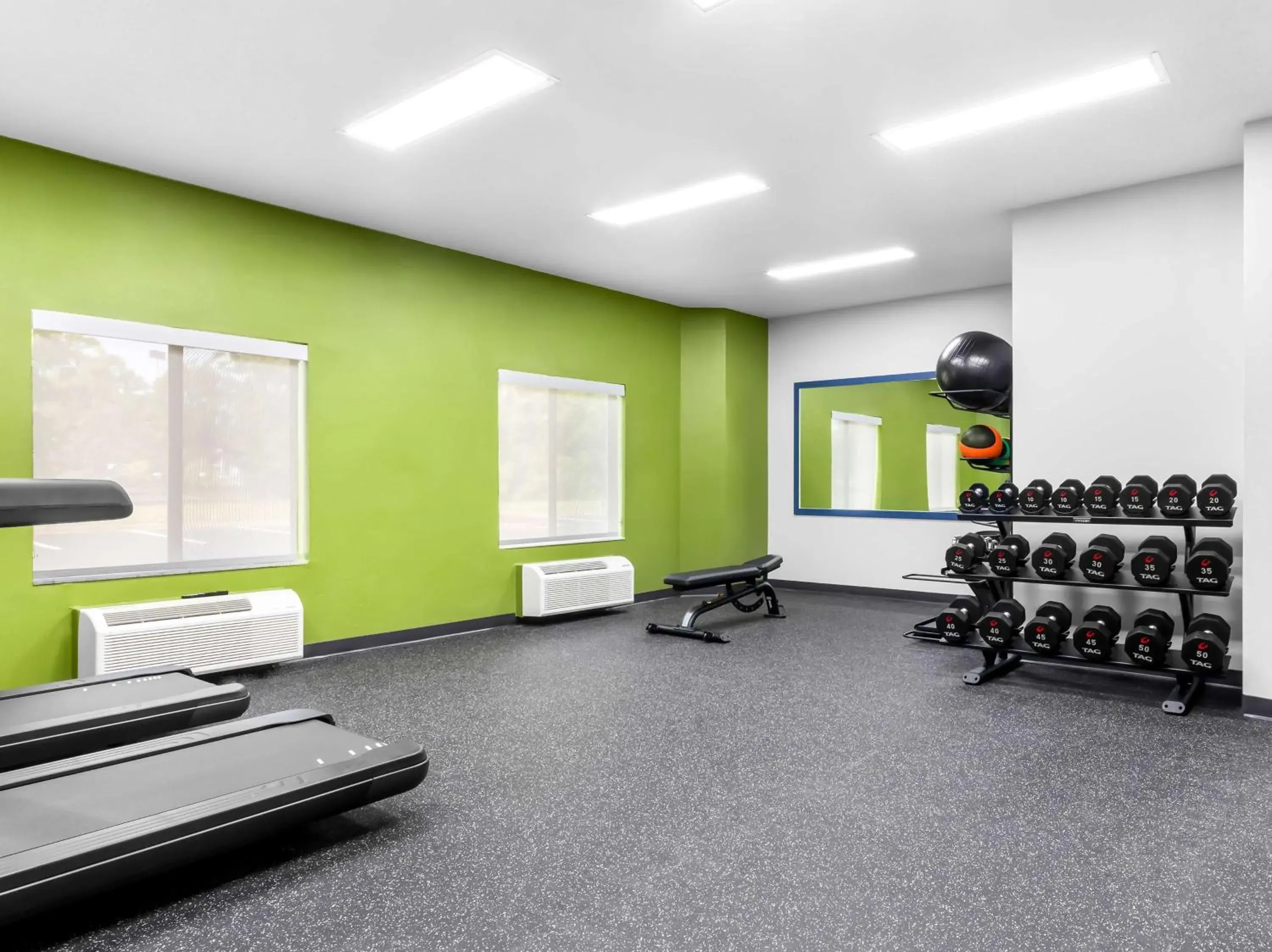Fitness centre/facilities in Spark by Hilton Augusta Fitness centre/facilities in Spark by Hilton Augusta