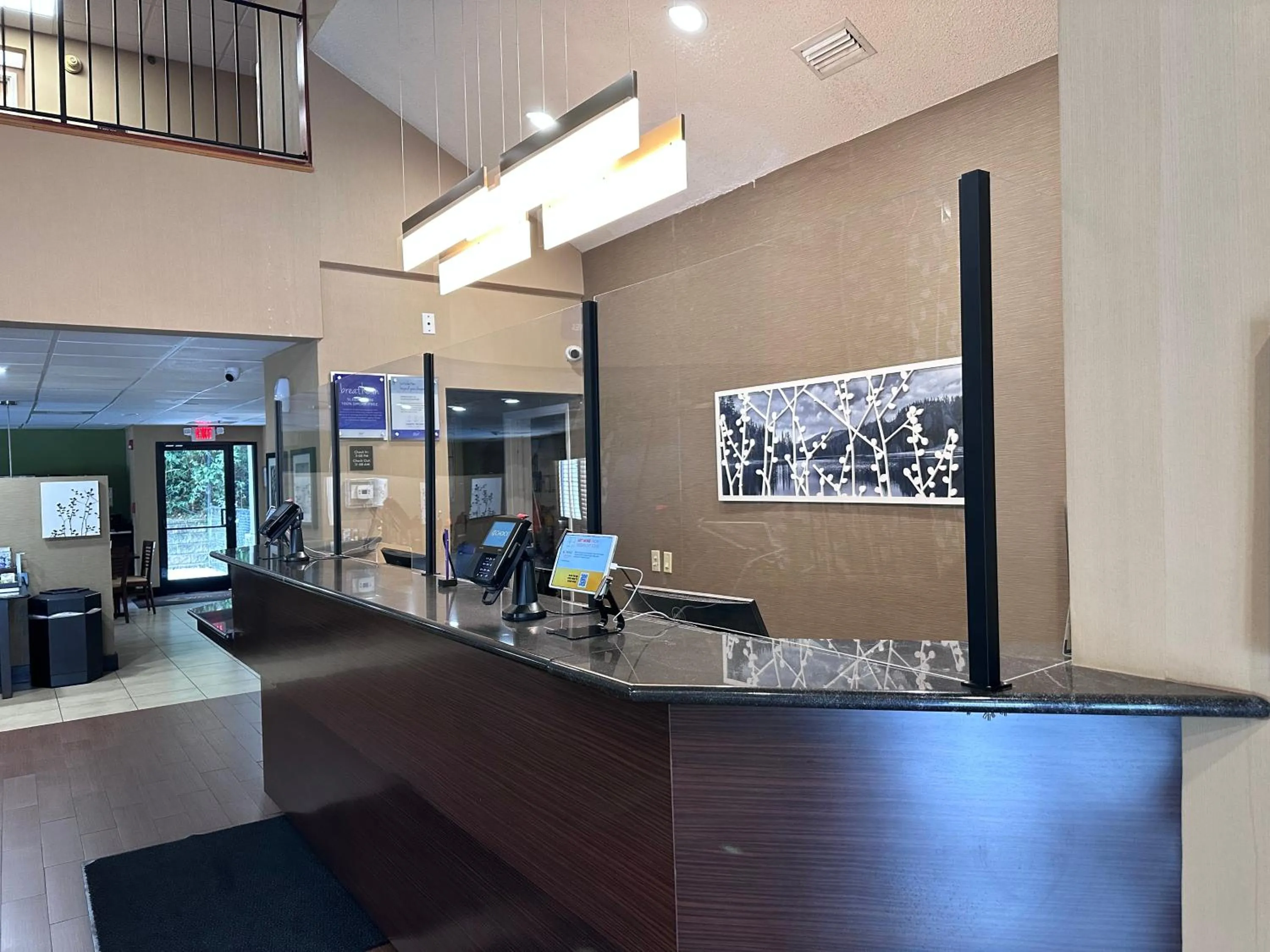 Lobby or reception in Sleep Inn & Suites Near Columbus - State University Area