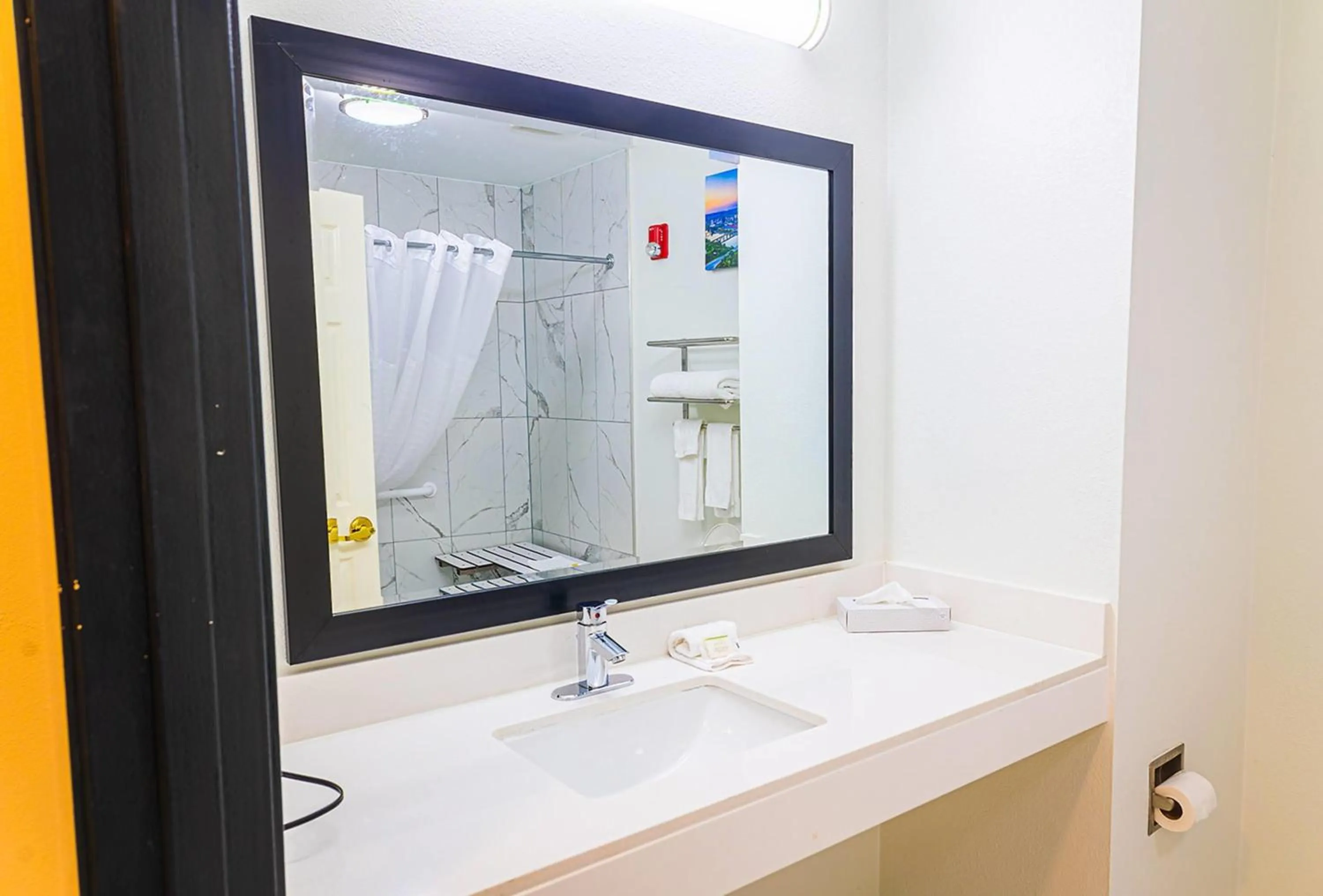 Shower in Baymont by Wyndham Port Wentworth