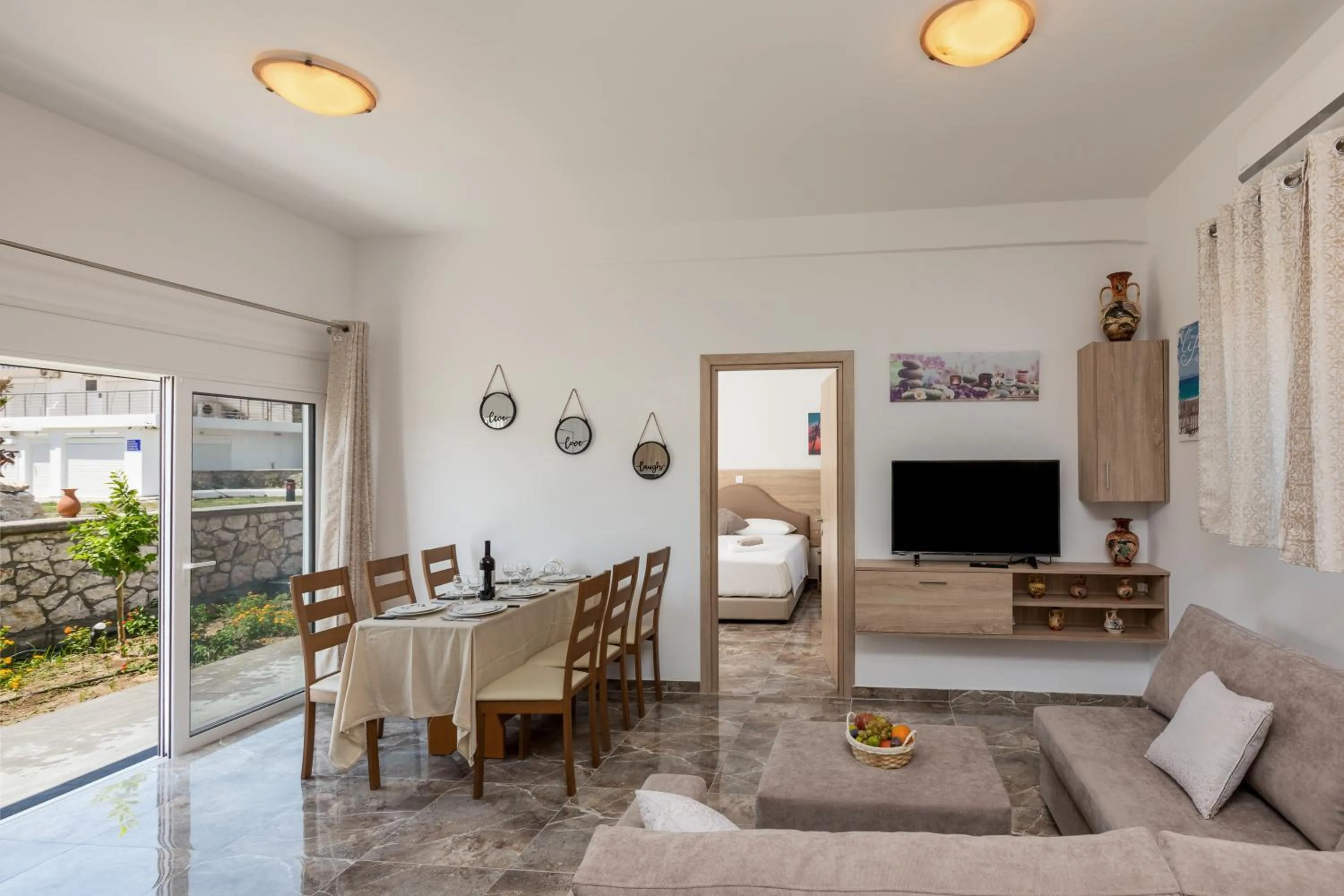 Living room in Paradise Garden