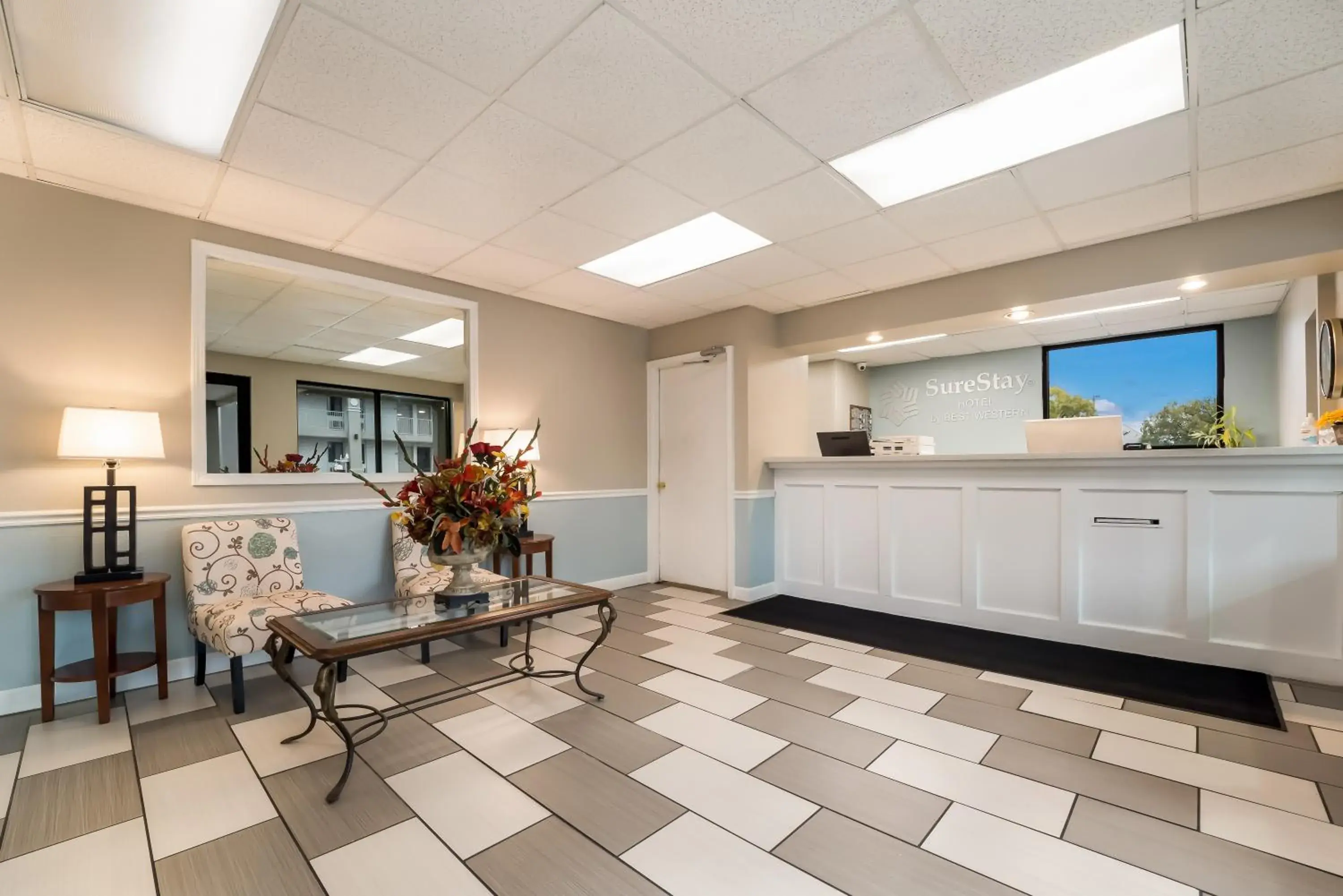Lobby or reception in SureStay Hotel by Best Western Columbus Downtown Lobby or reception in SureStay Hotel by Best Western Columbus Downtown