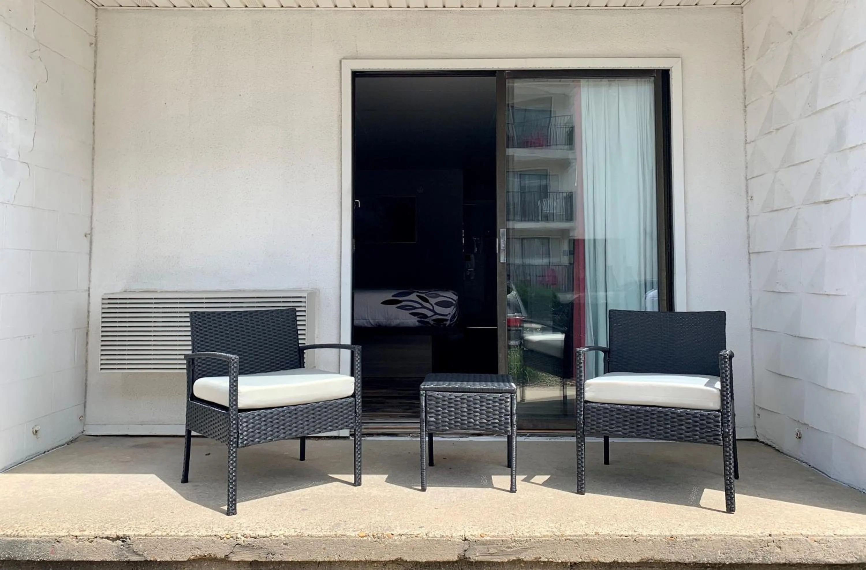 Patio in Simple Life Motel