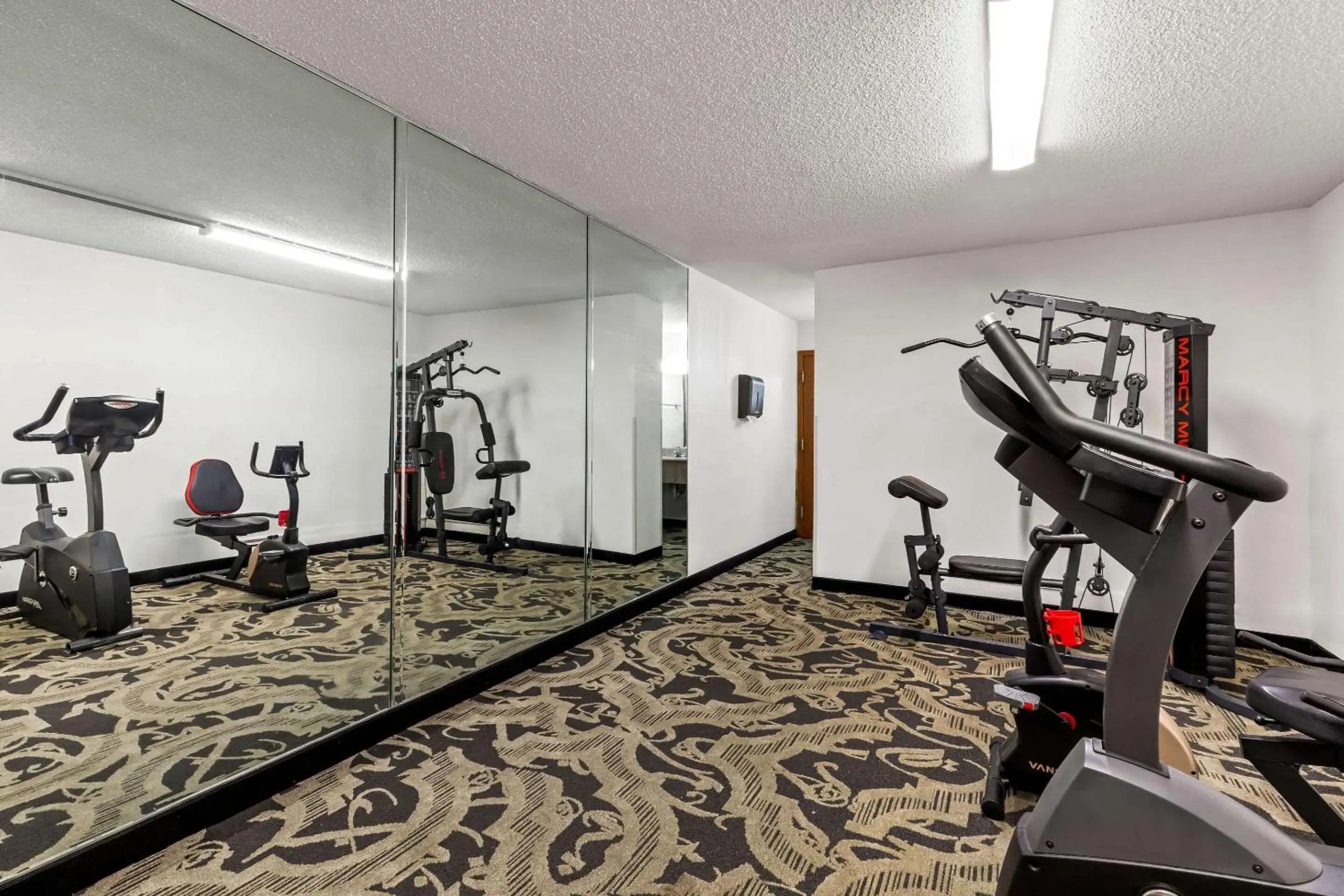 Fitness centre/facilities in Quality Inn Marietta near Dobbins ARB Fitness centre/facilities in Quality Inn Marietta near Dobbins ARB