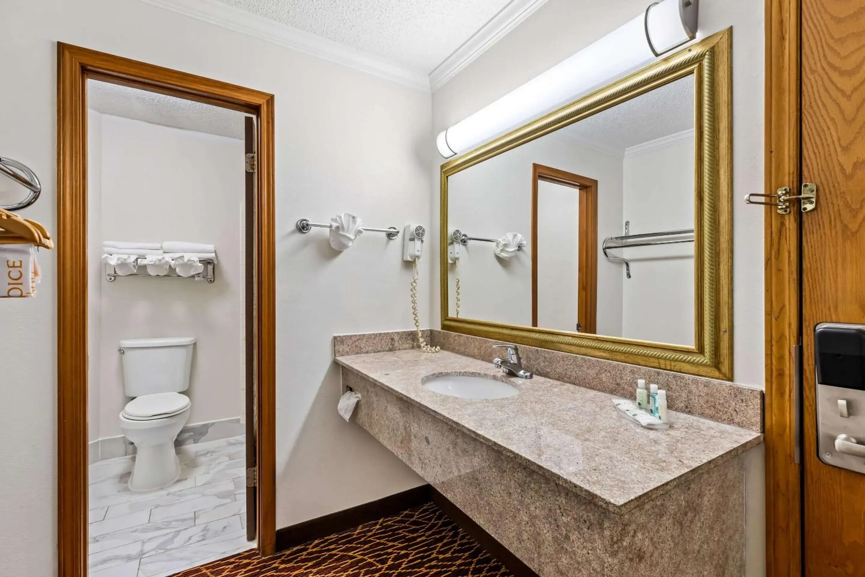 Bedroom in Quality Inn Marietta near Dobbins ARB Bedroom in Quality Inn Marietta near Dobbins ARB