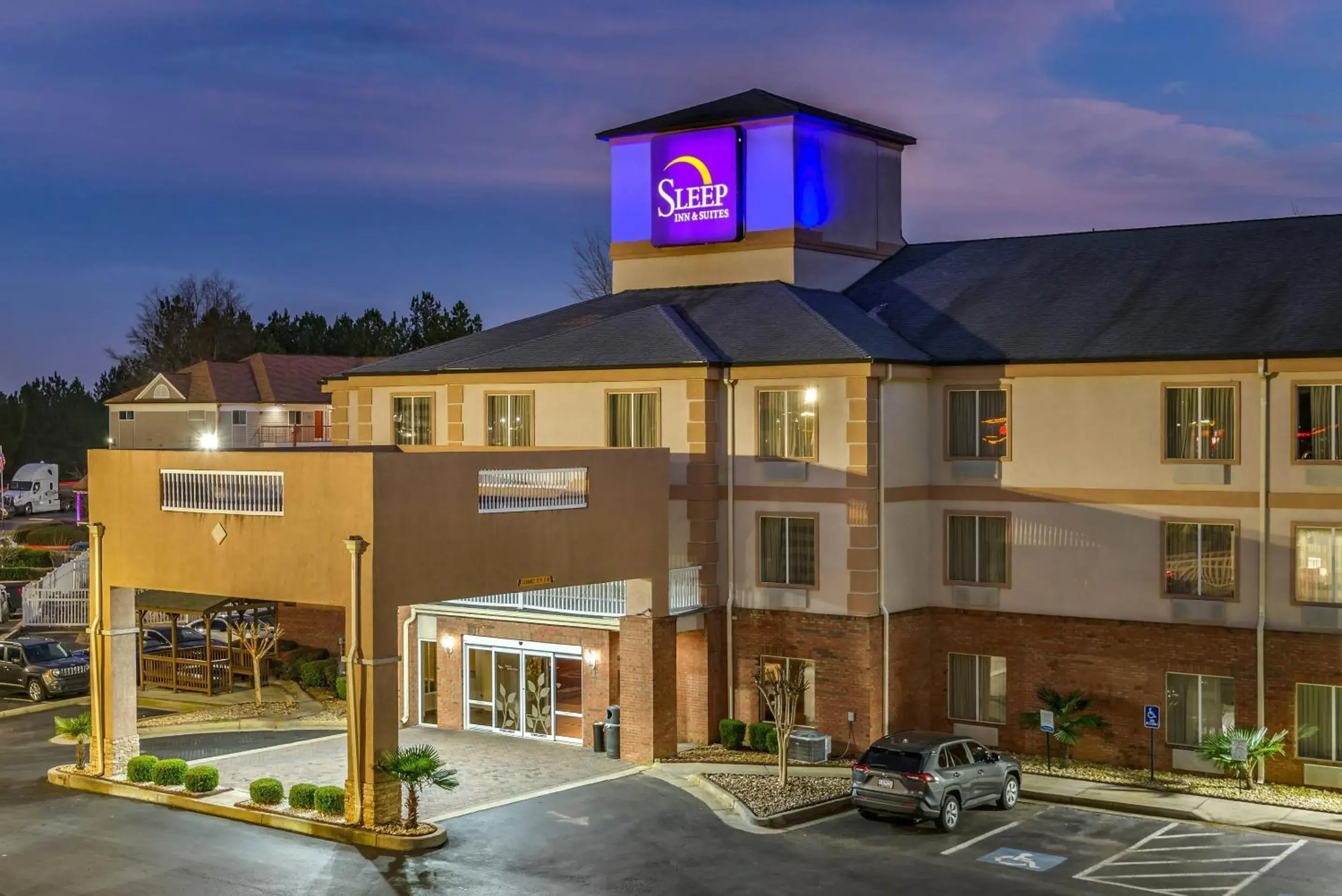 Property building in Sleep Inn & Suites Stockbridge Atlanta South Property building in Sleep Inn & Suites Stockbridge Atlanta South