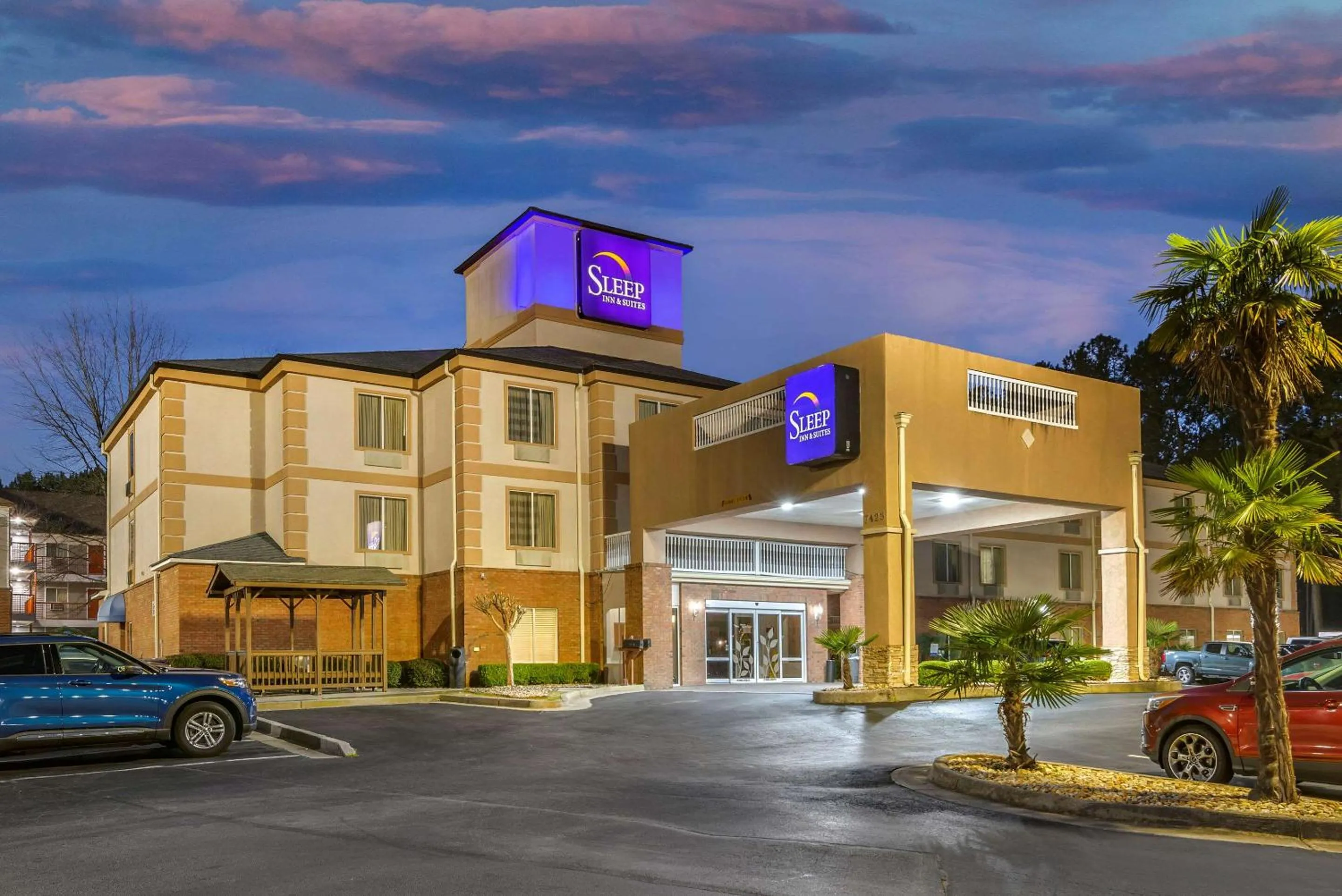 Property building in Sleep Inn & Suites Stockbridge Atlanta South
