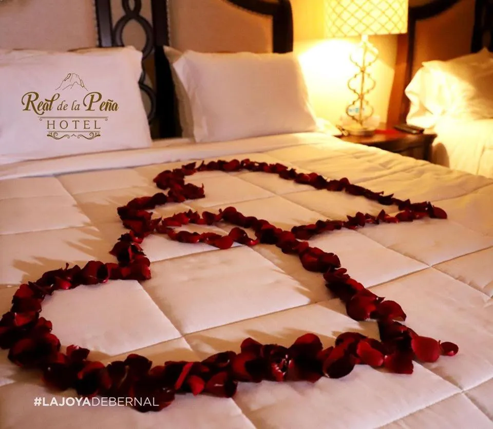 Bed in Hotel Real de La Peña