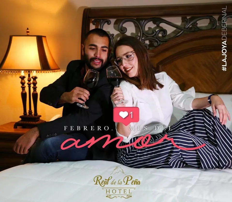 Bed in Hotel Real de La Peña