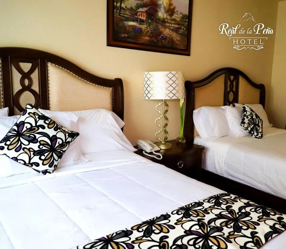 Bed in Hotel Real de La Peña