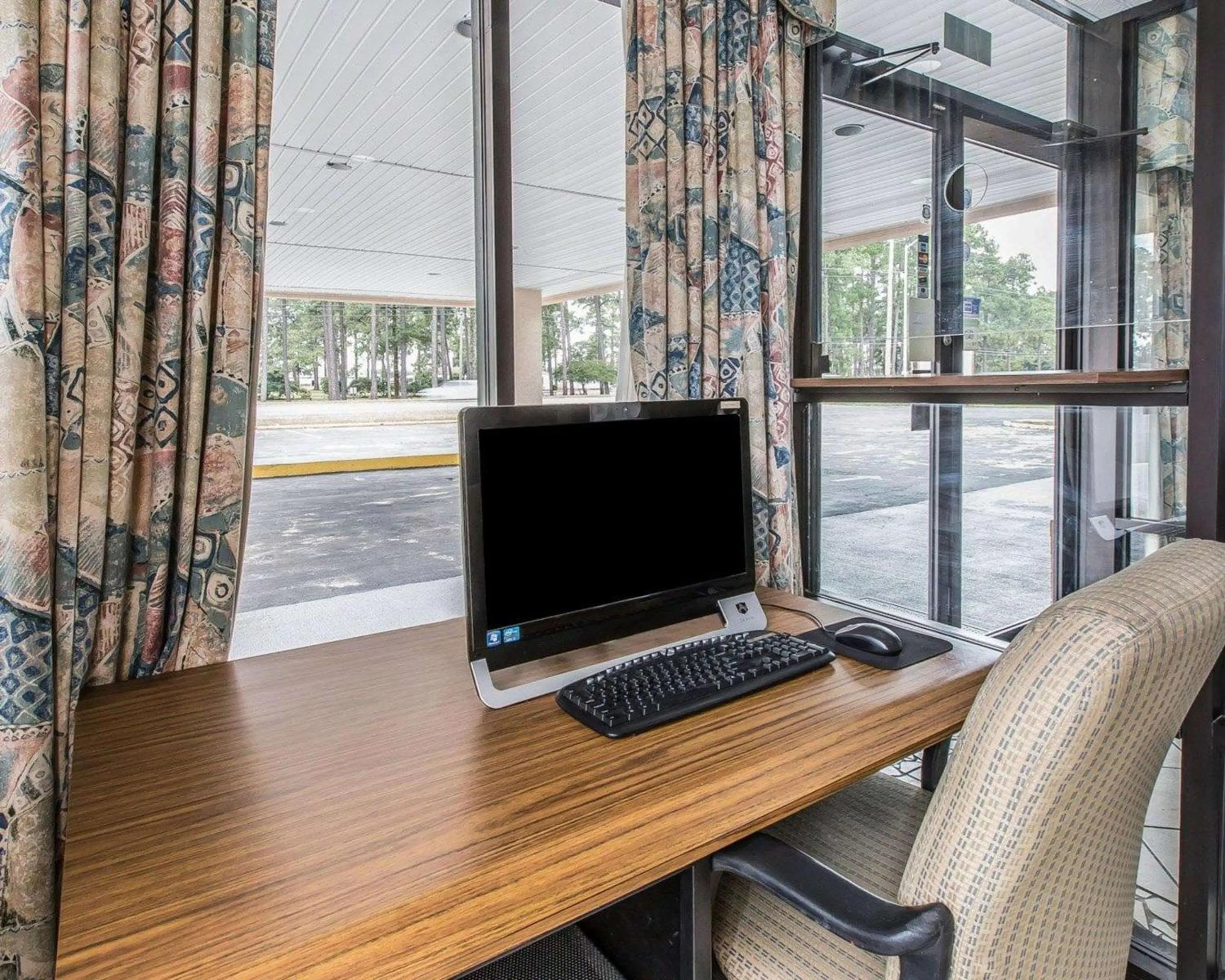 On site in Econo Lodge Douglas