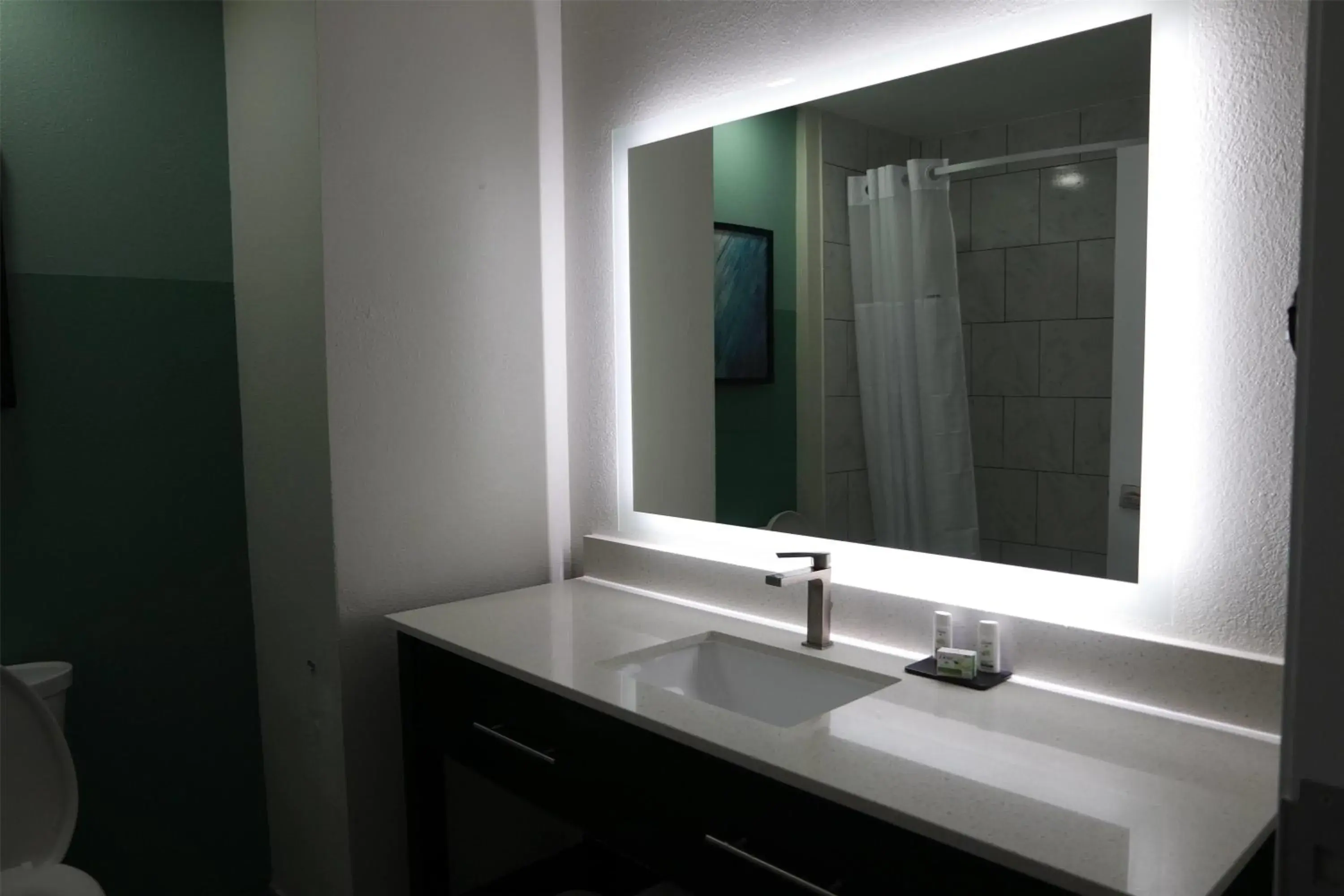 Bathroom in Wingate by Wyndham Kings Bay Naval Base I-95 Bathroom in Wingate by Wyndham Kings Bay Naval Base I-95