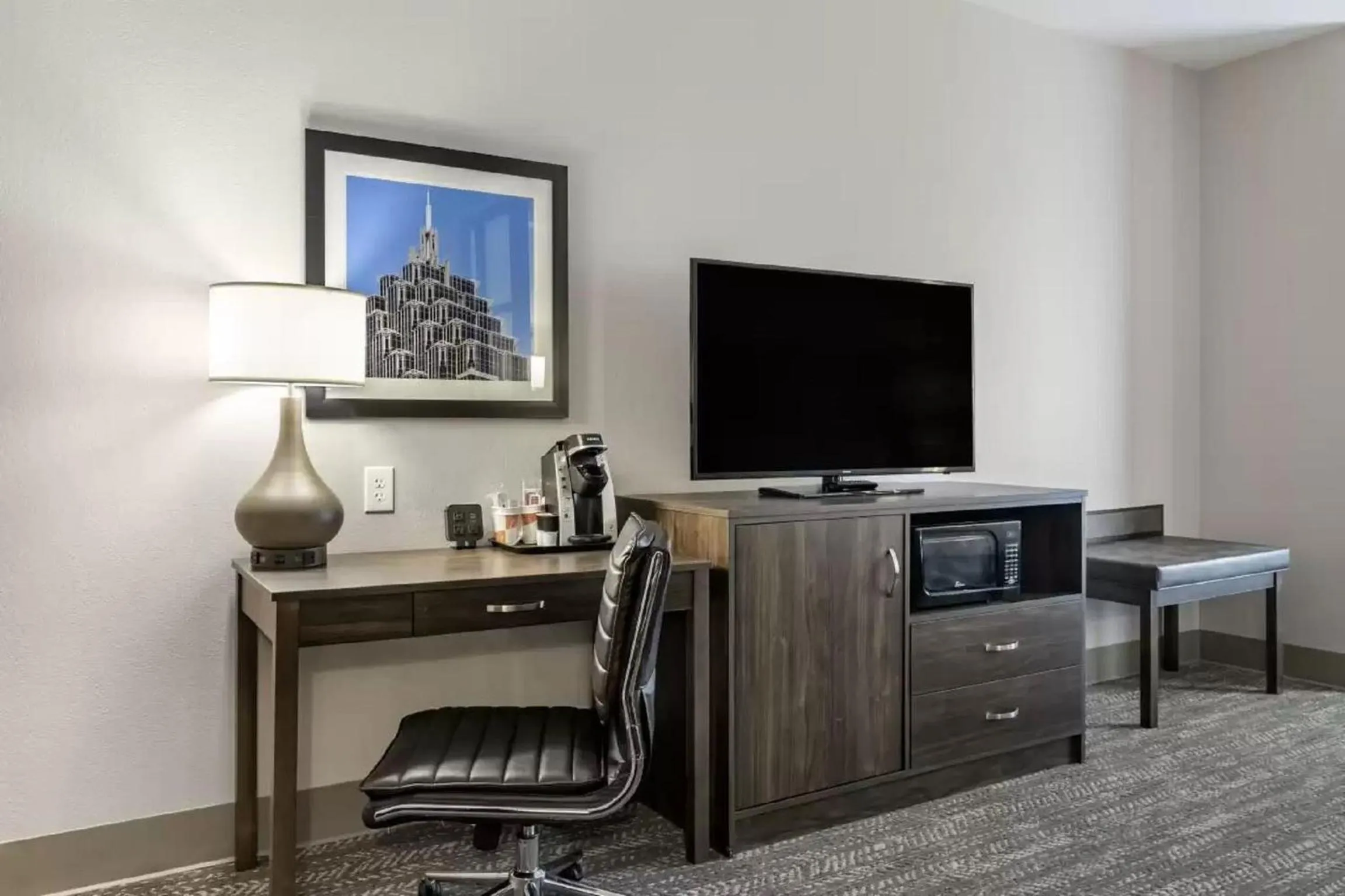 TV and multimedia in Comfort Suites McDonough Atlanta South