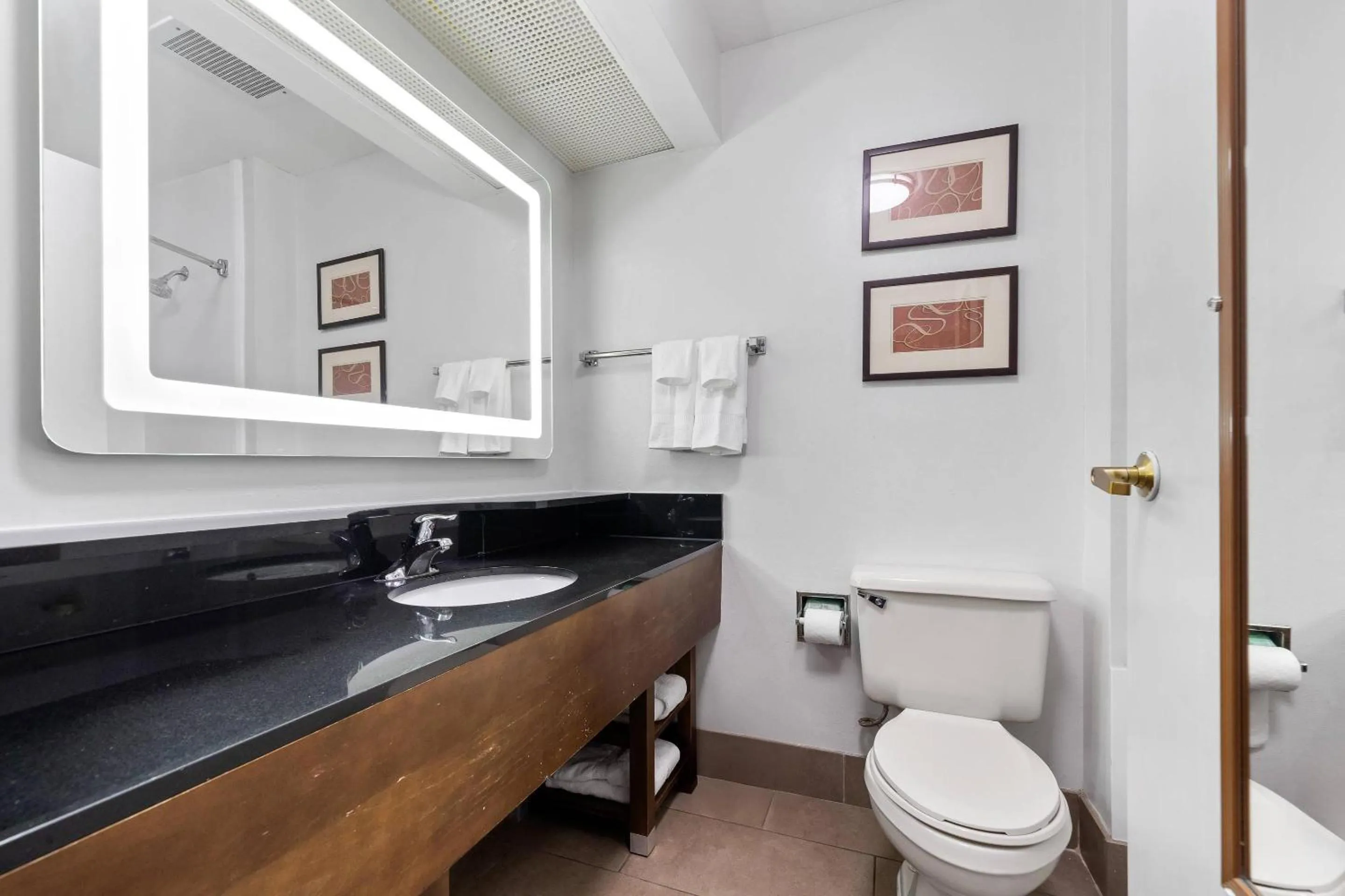 Bedroom in Comfort Suites Milledgeville