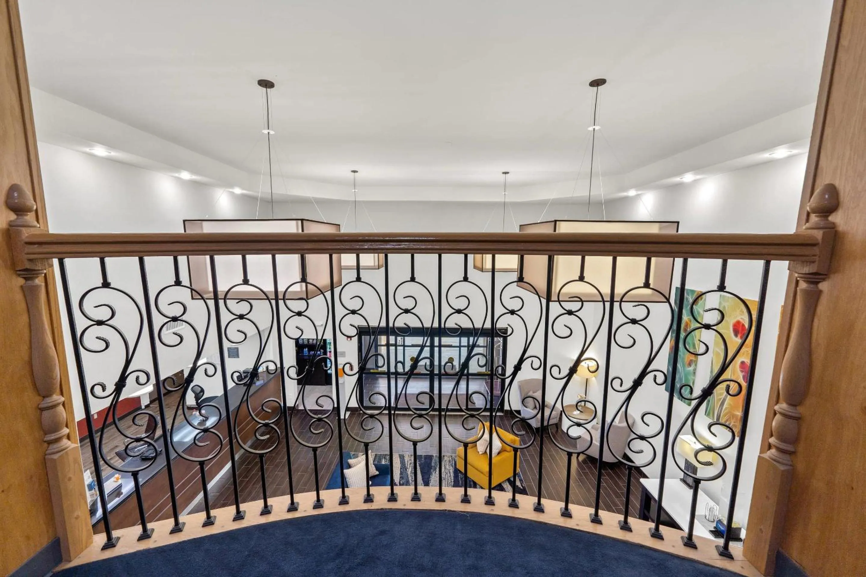 Lobby or reception in Comfort Suites Milledgeville