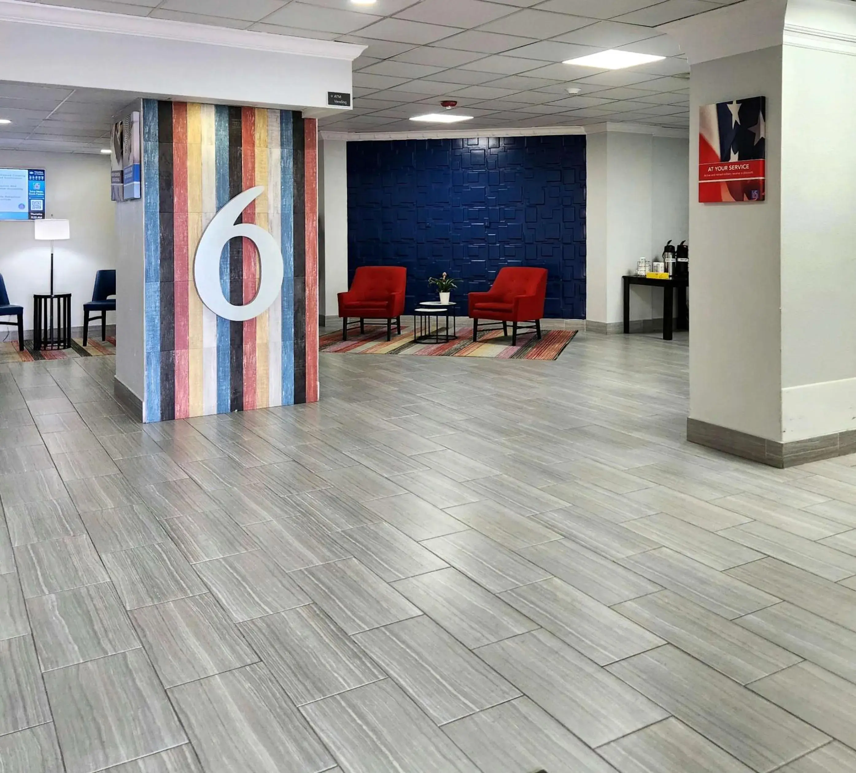 Lobby or reception in Motel 6-Columbus, GA - Downtown Lobby or reception in Motel 6-Columbus, GA - Downtown