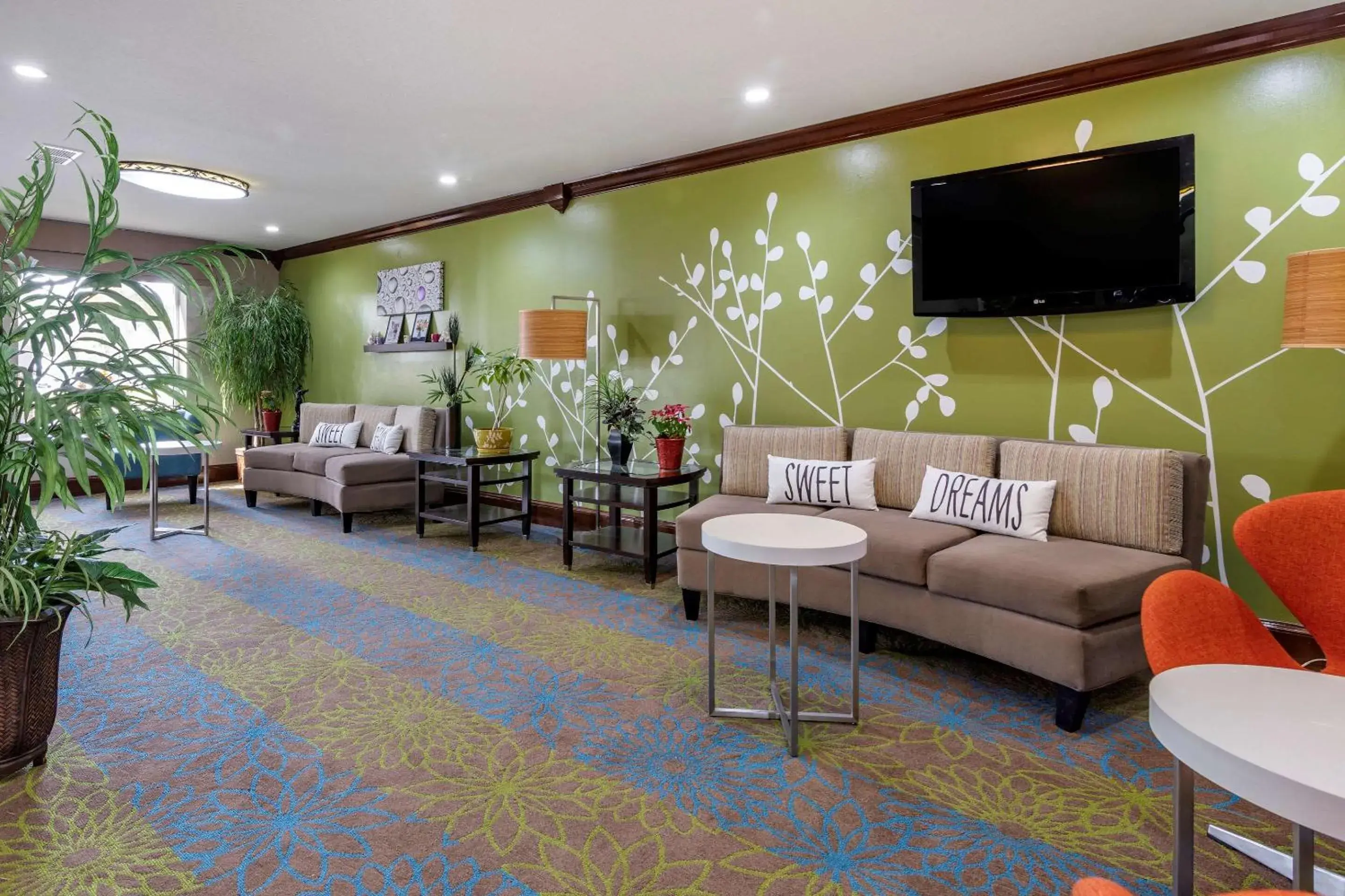 Lobby or reception in Sleep Inn & Suites Brunswick North Lobby or reception in Sleep Inn & Suites Brunswick North
