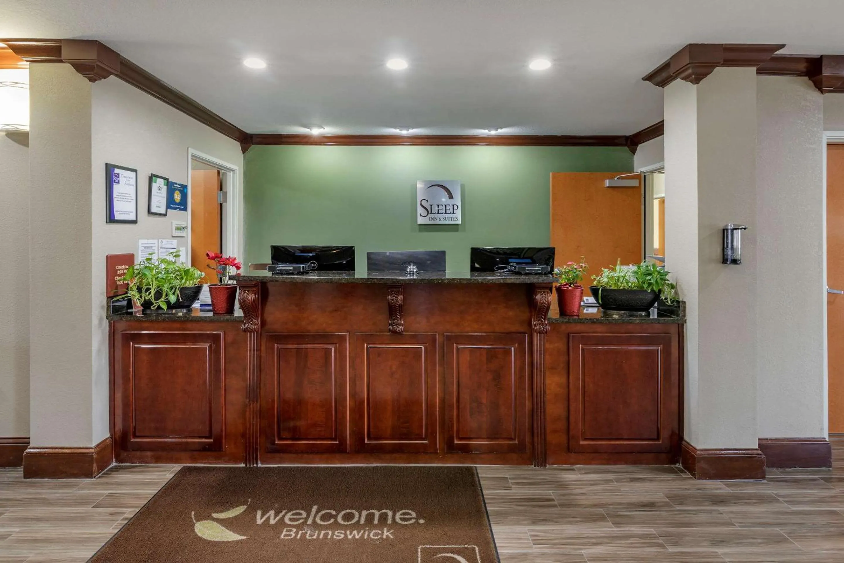 Lobby or reception in Sleep Inn & Suites Brunswick North