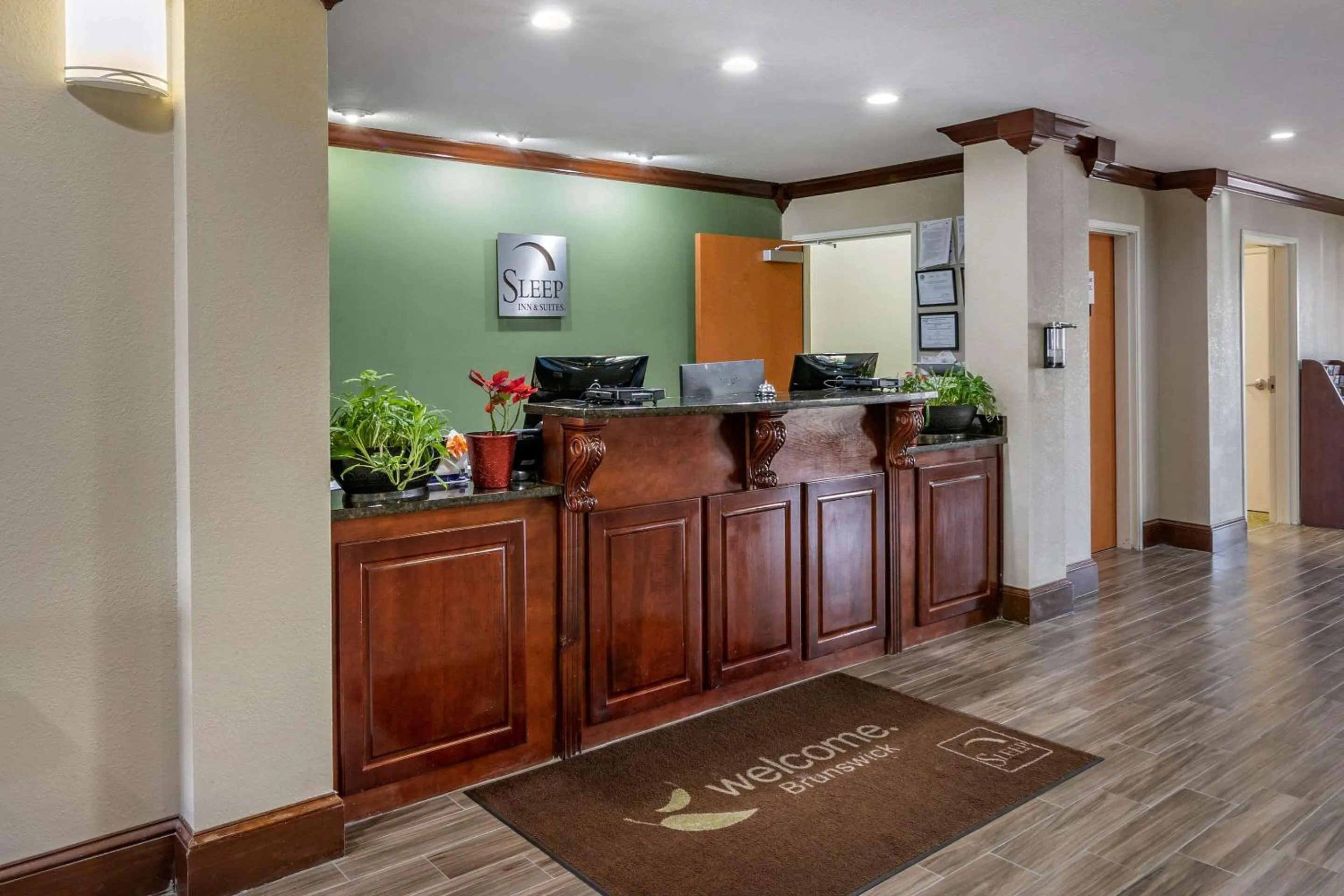 Lobby or reception in Sleep Inn & Suites Brunswick North