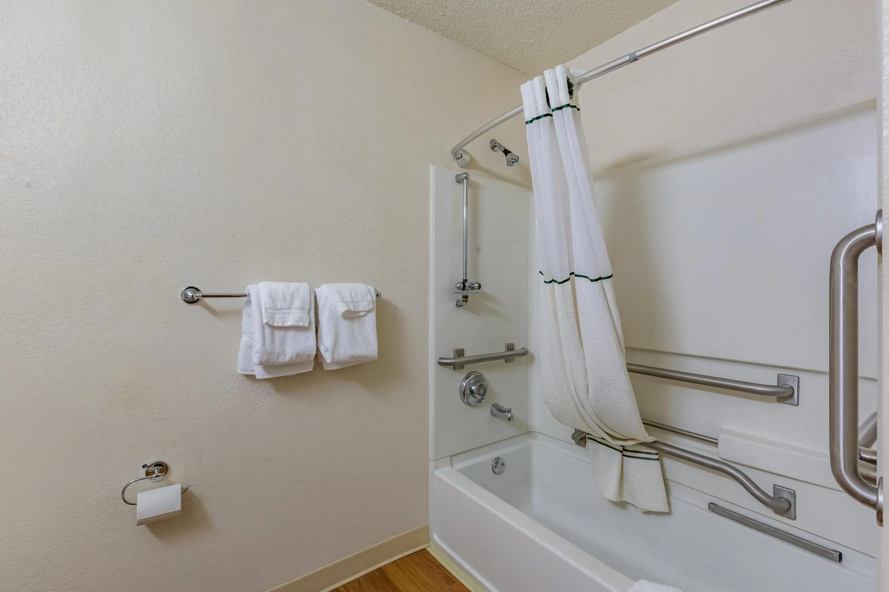 Bathroom in HomeTowne Studios by Red Roof Atlanta - Chamblee