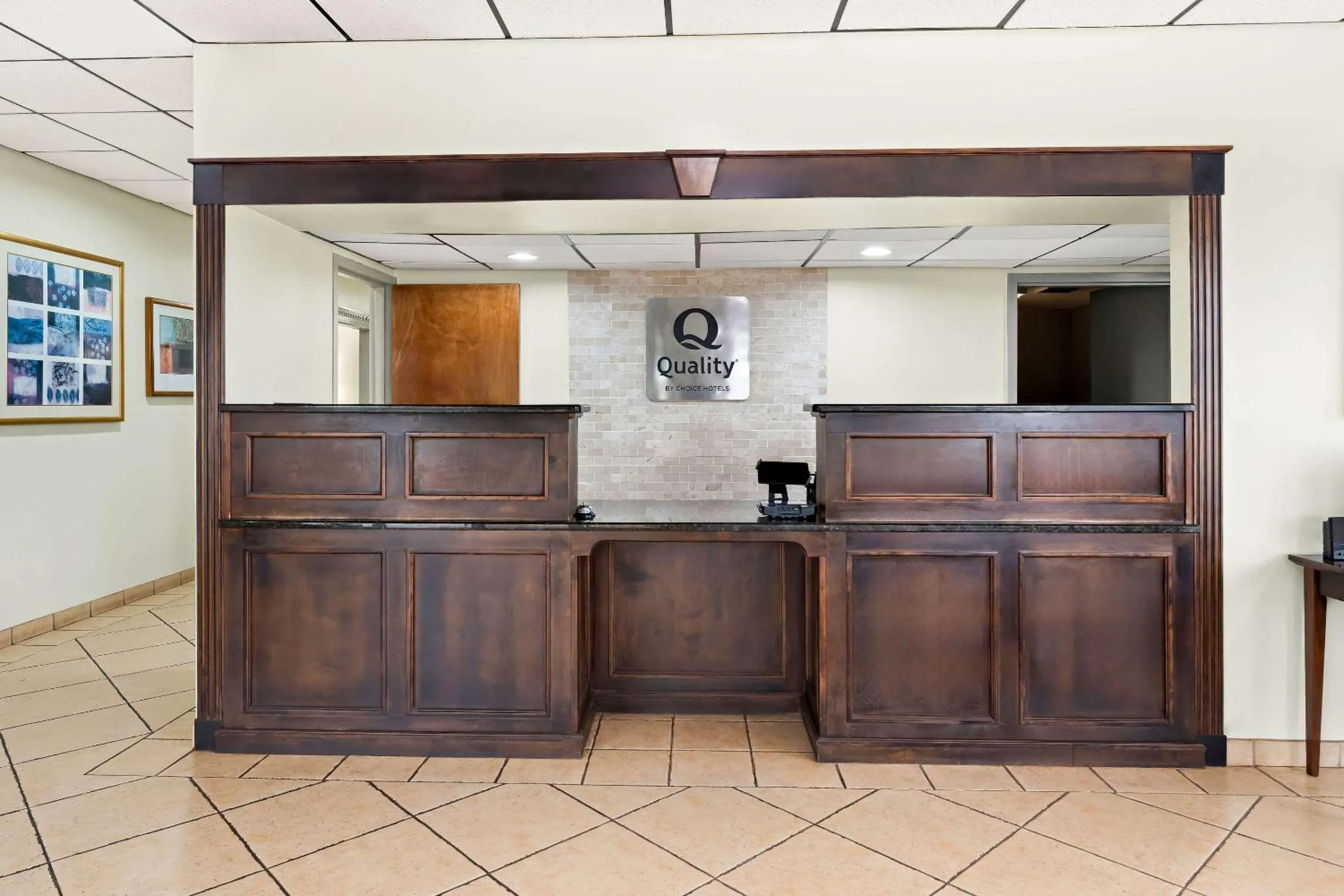 Lobby or reception in Quality Inn Americus