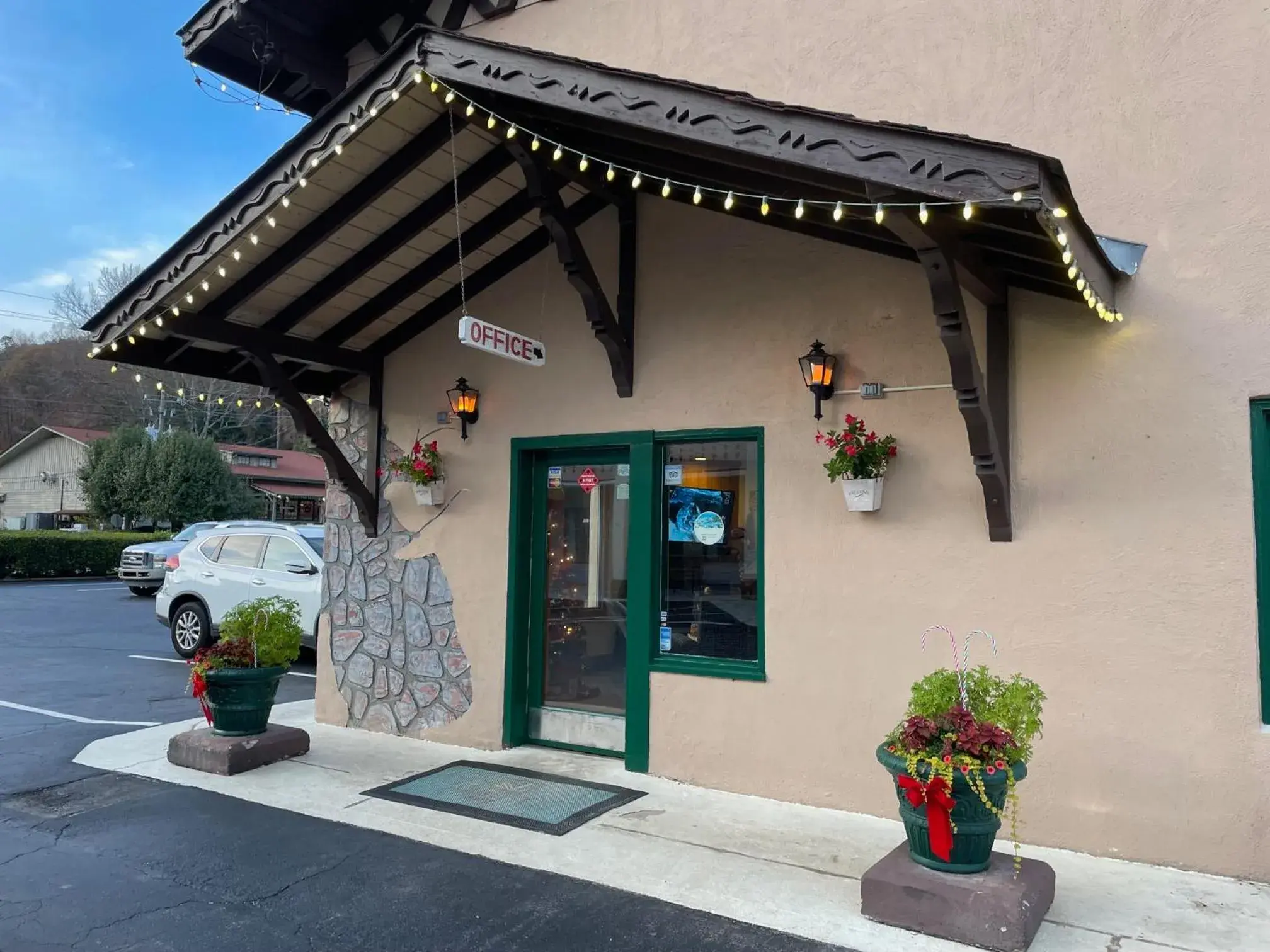 Facade/entrance in Quality Inn Downtown Helen Facade/entrance in Quality Inn Downtown Helen