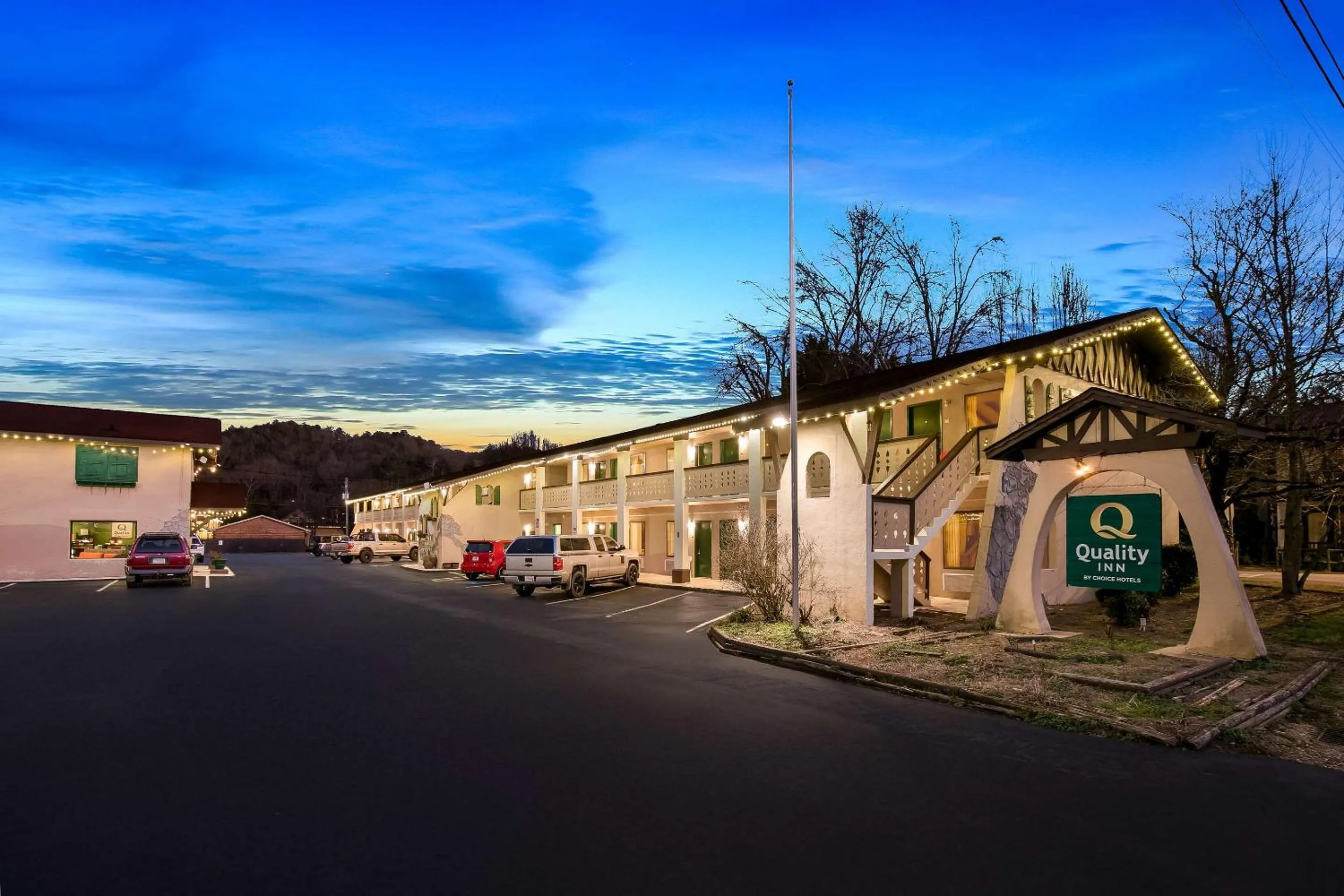Property building in Quality Inn Downtown Helen