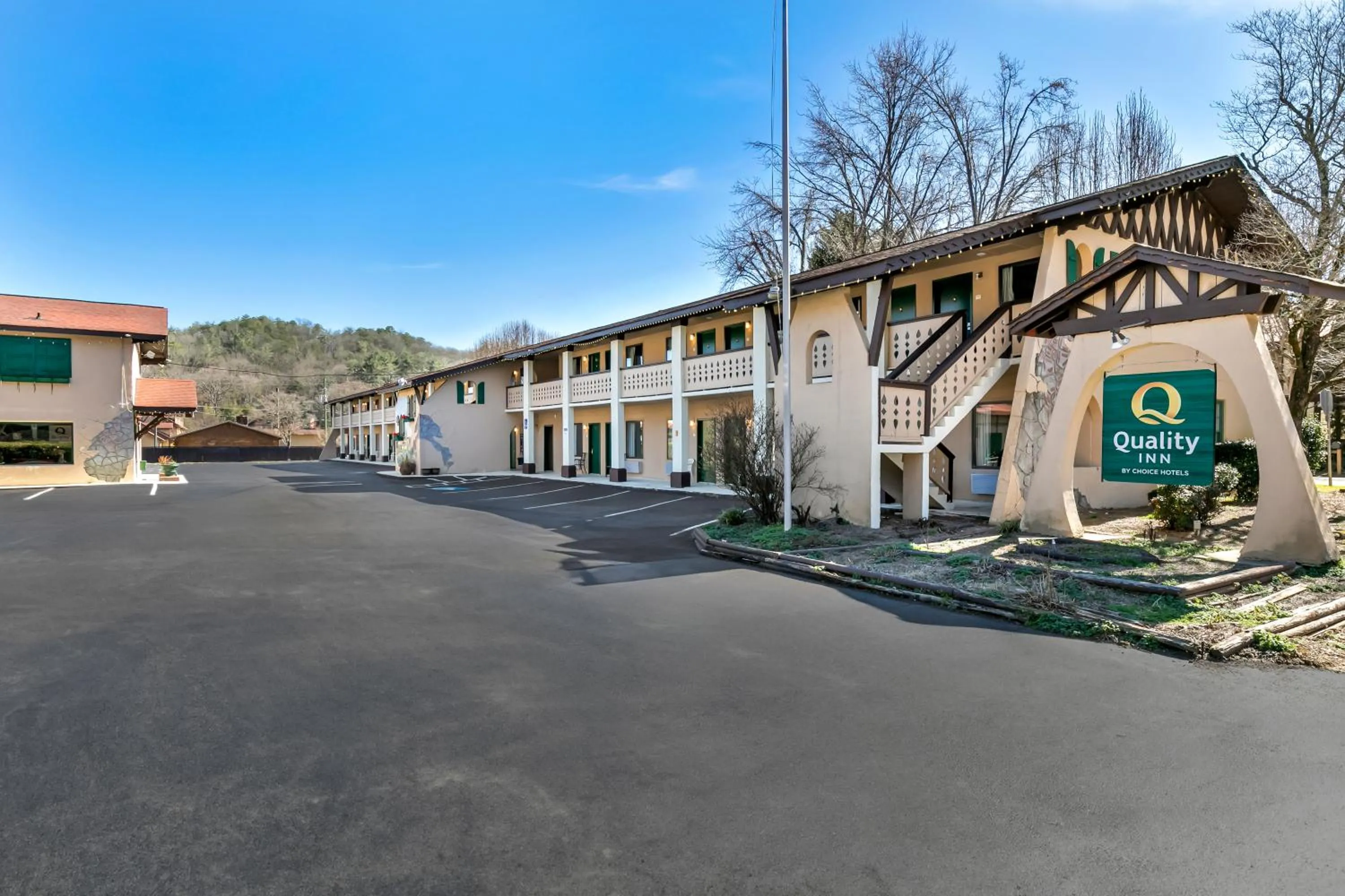 Property building in Quality Inn Downtown Helen