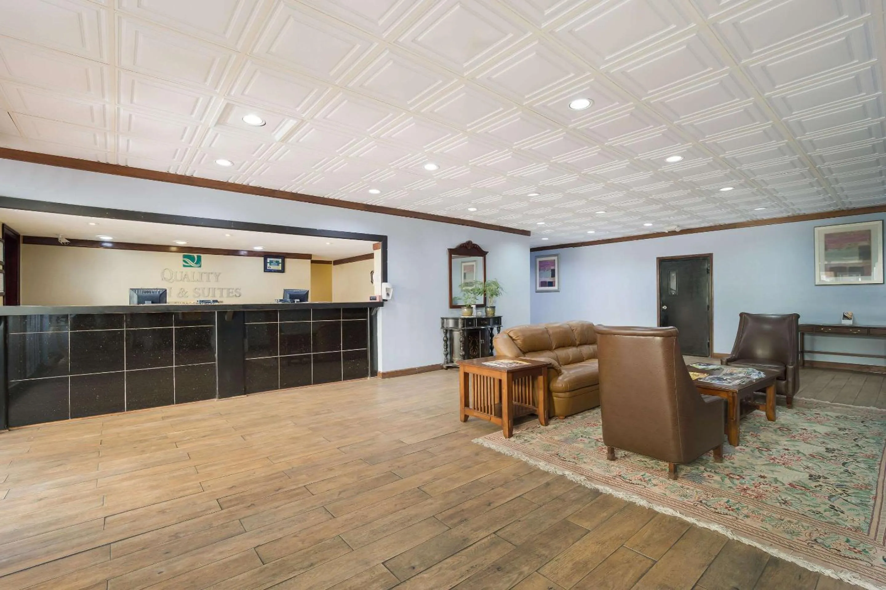 Lobby or reception in Quality Inn & Suites Conference Center Statesboro Historic District