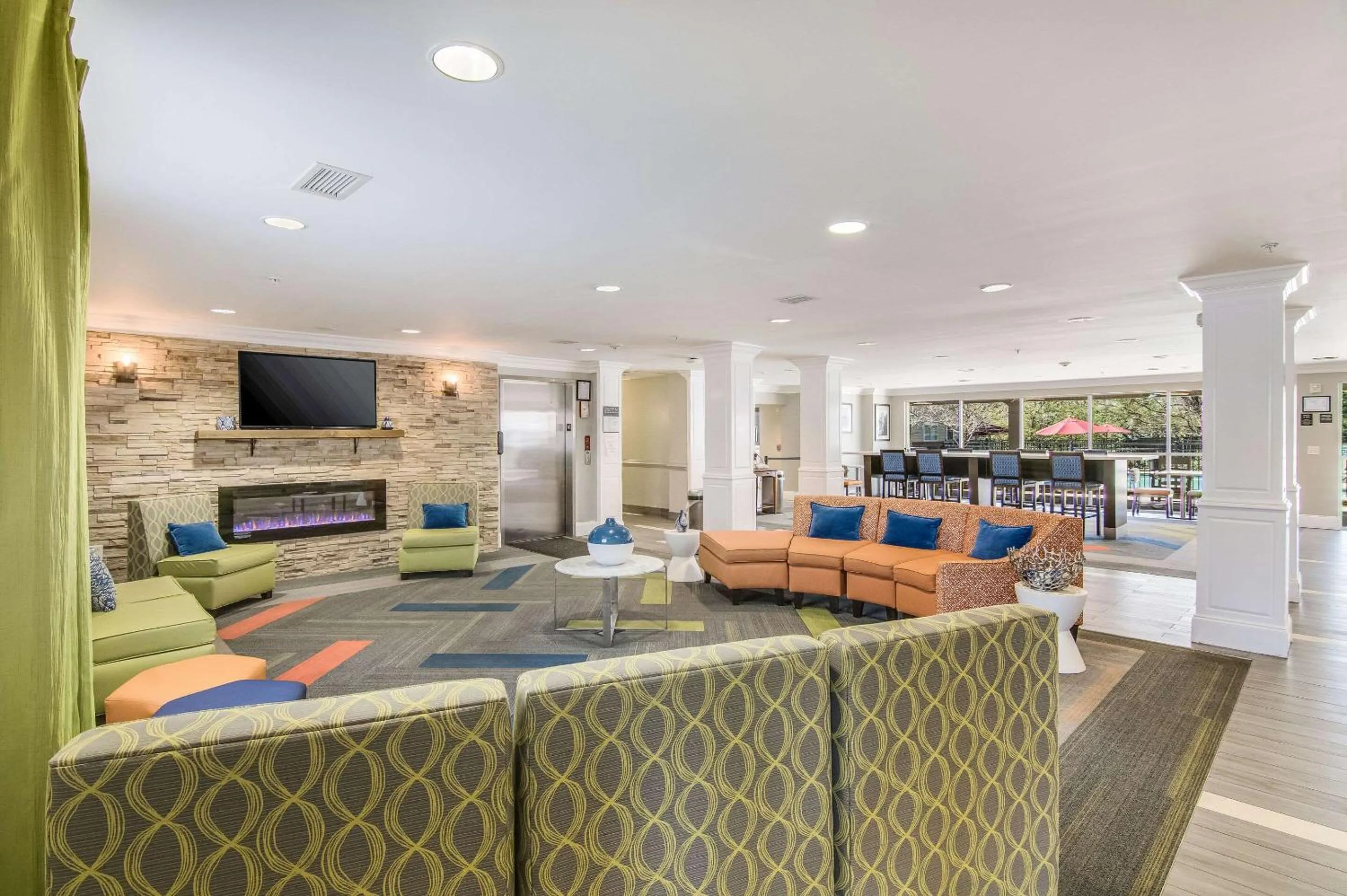 Lobby or reception in Sleep Inn & Suites Columbus near Fort Benning
