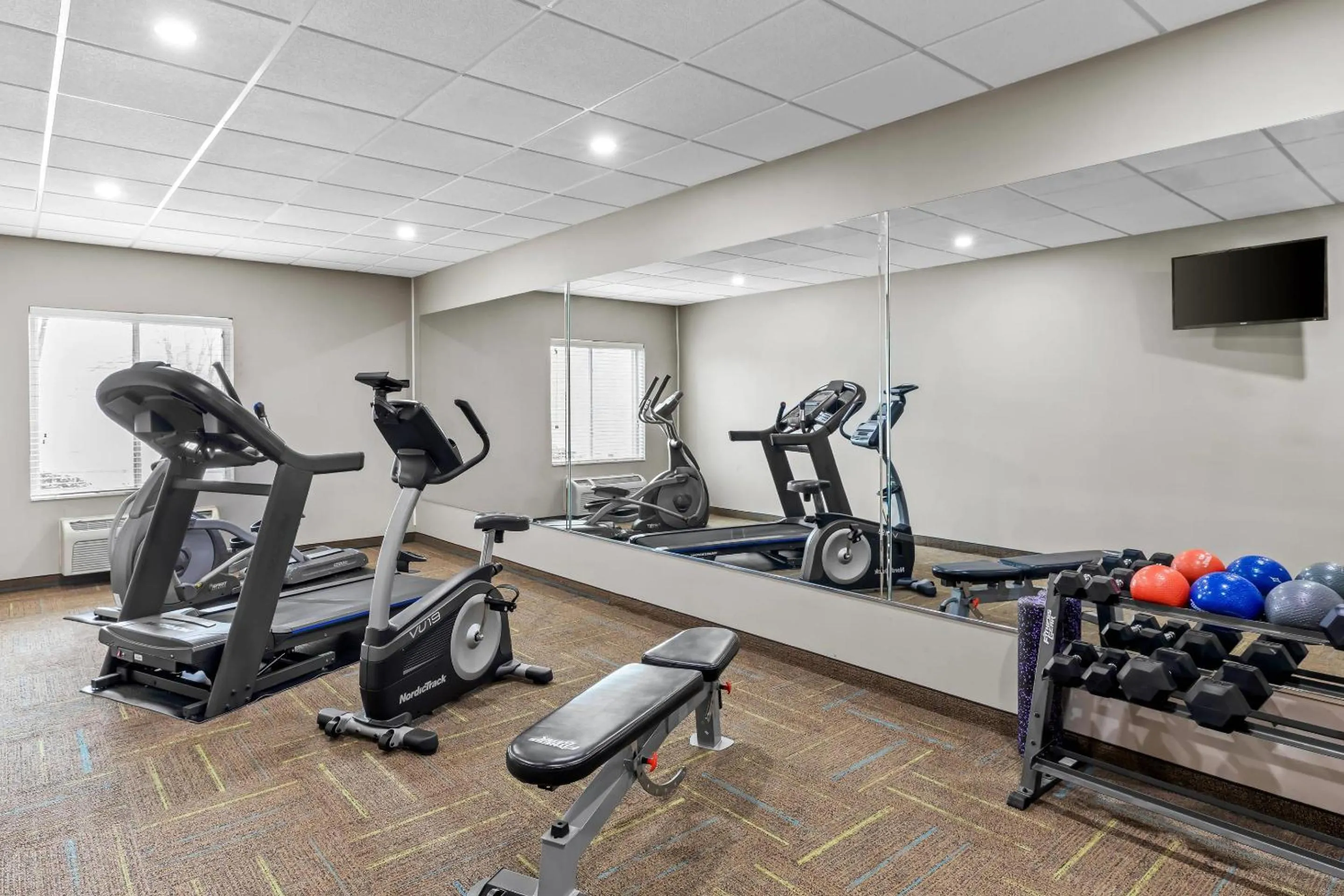 Fitness centre/facilities in Sleep Inn & Suites Hiram - Atlanta Northwest