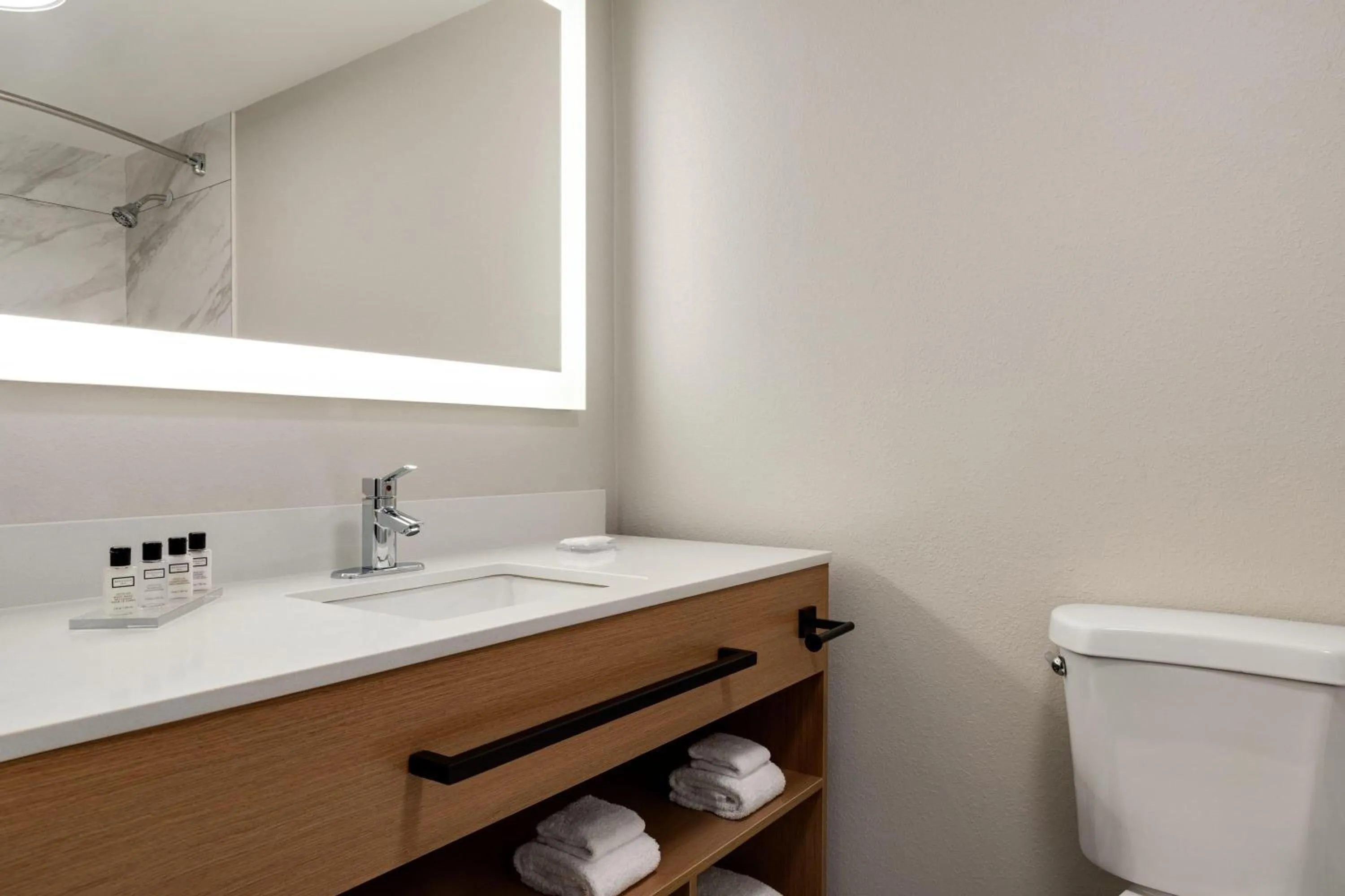 Bathroom in Wyndham Garden Atlanta Airport